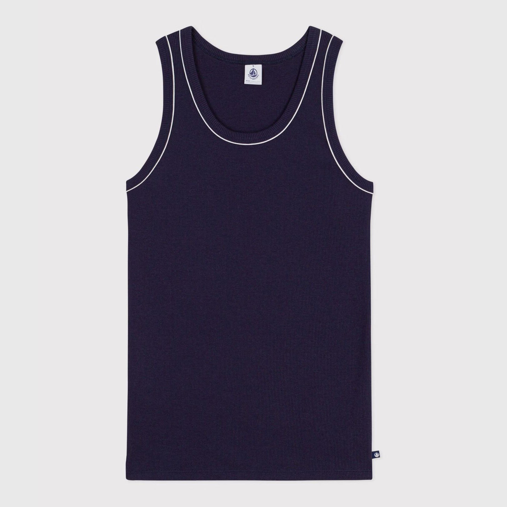 Women Dark Blue Cotton Vest