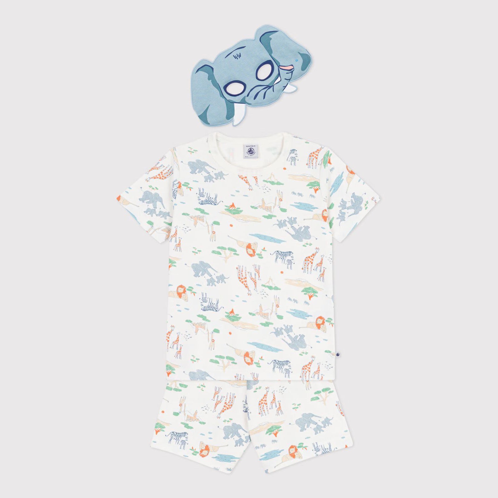 Boys Multicolor Printed Cotton Nightwear Set