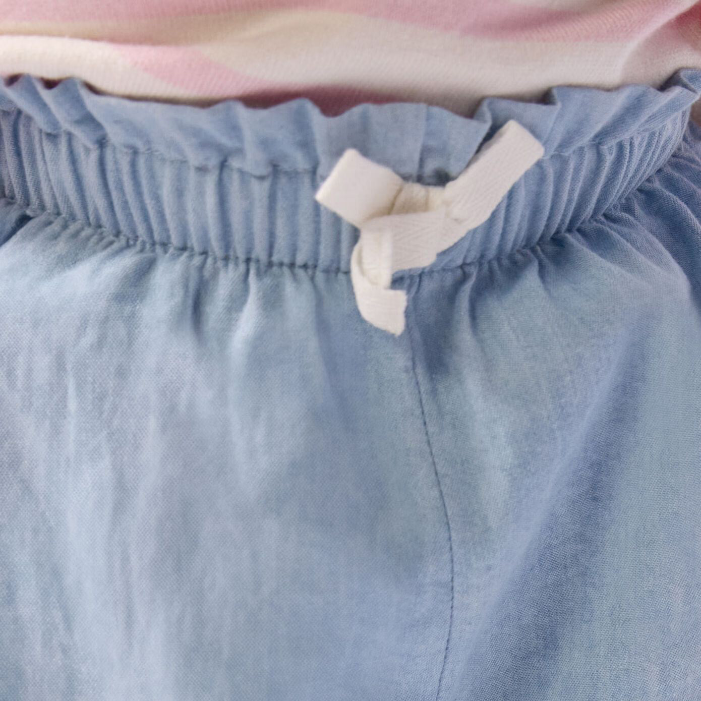 Baby Girls Light Blue Denim Trousers