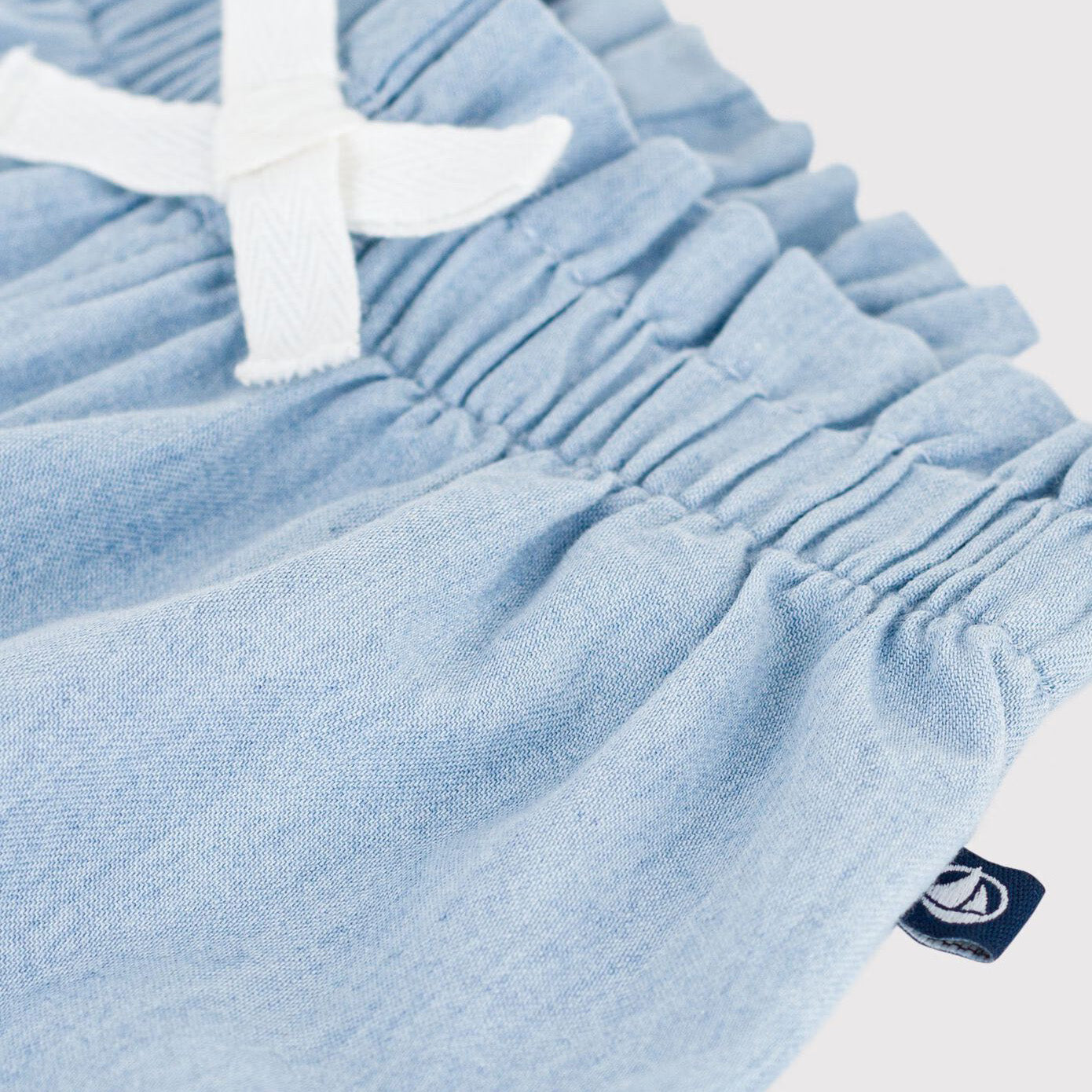 Baby Girls Light Blue Denim Trousers