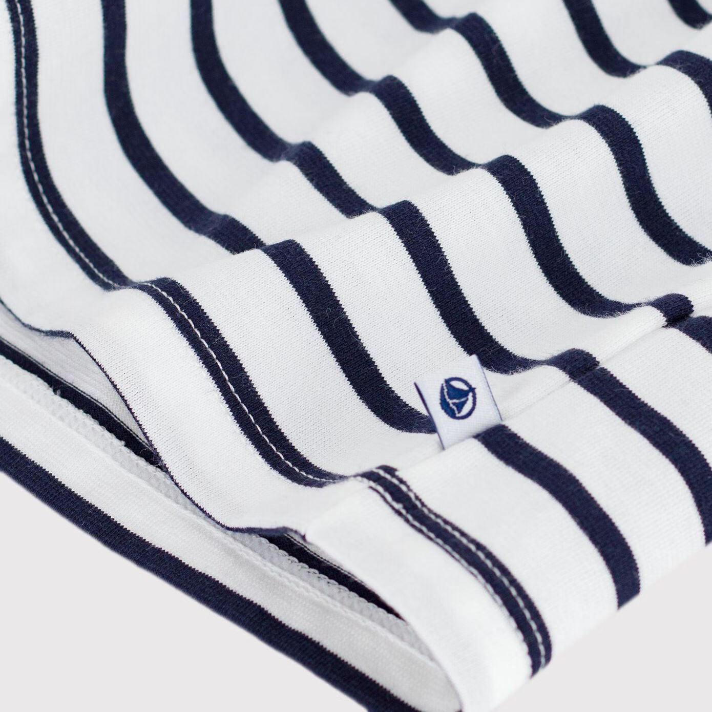 Girls Blue Stripes Cotton Dress