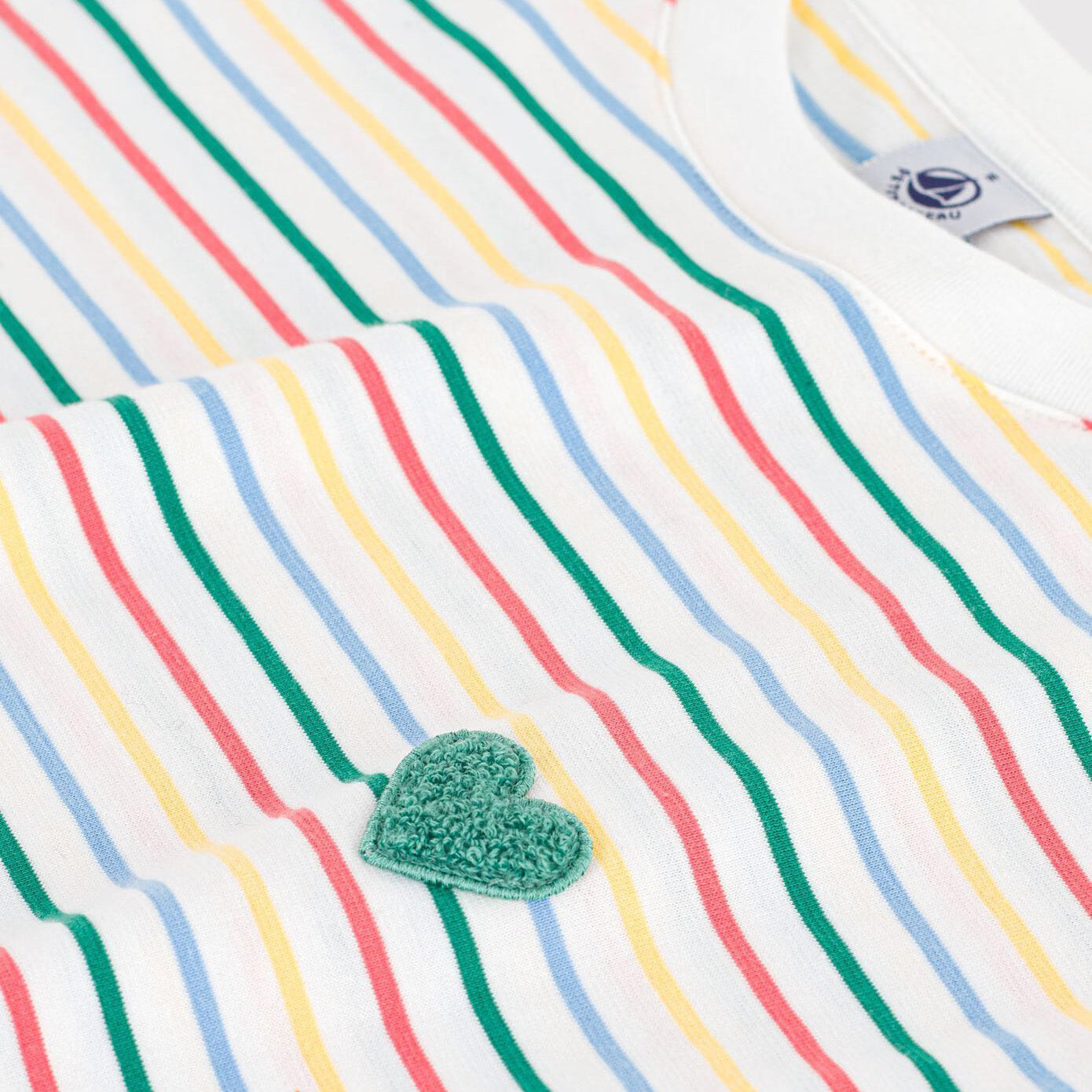 Women Multicolor Stripes Cotton T-Shirt