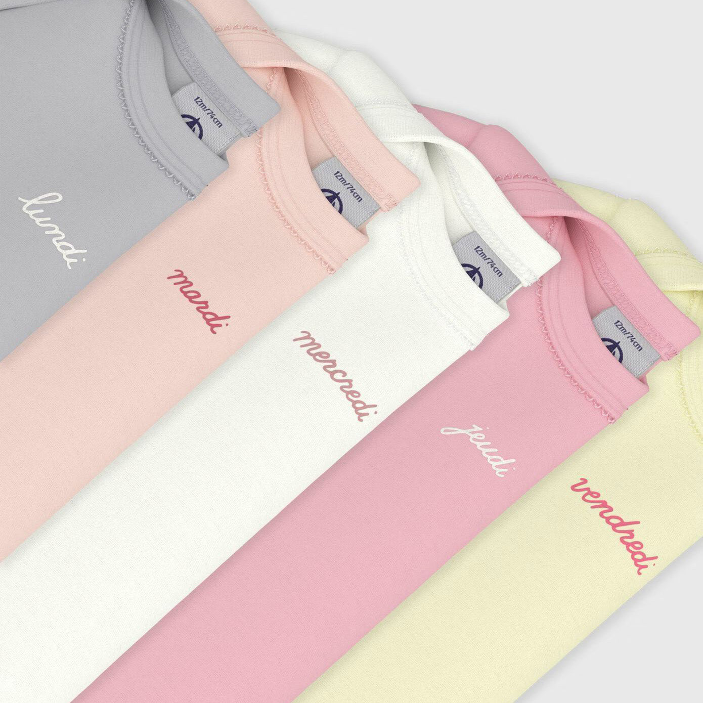 Baby Boys & Girls Multicolor Cotton Babysuit Set(5 Pack)