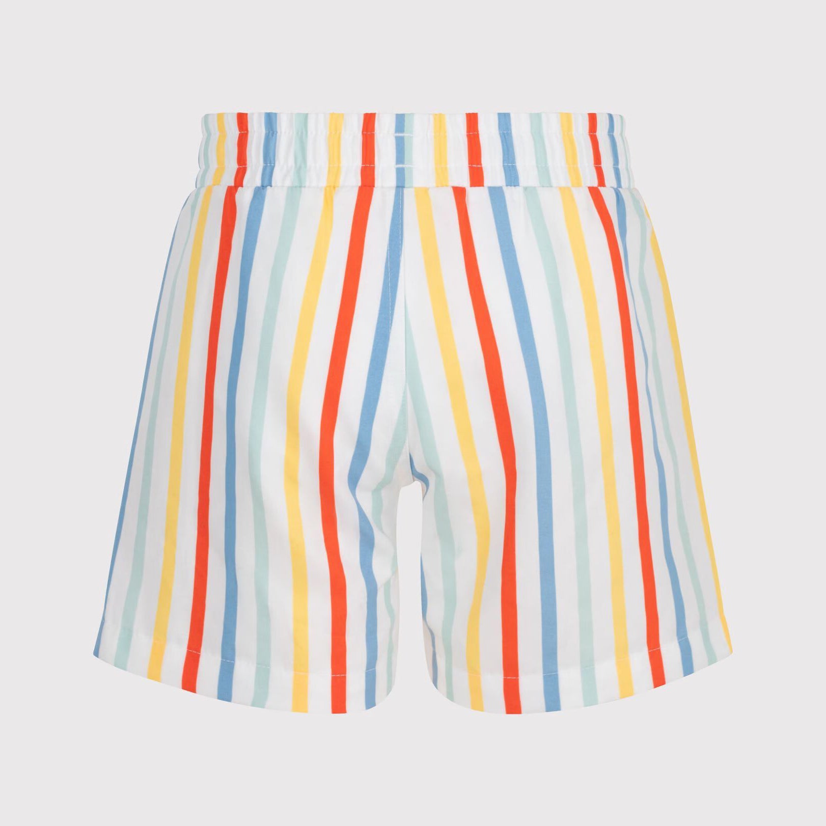 Boys Multicolor Stripes Swim Shorts