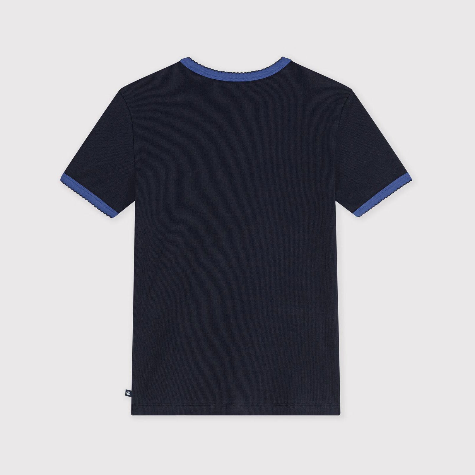 Women Navy Cotton T-Shirt
