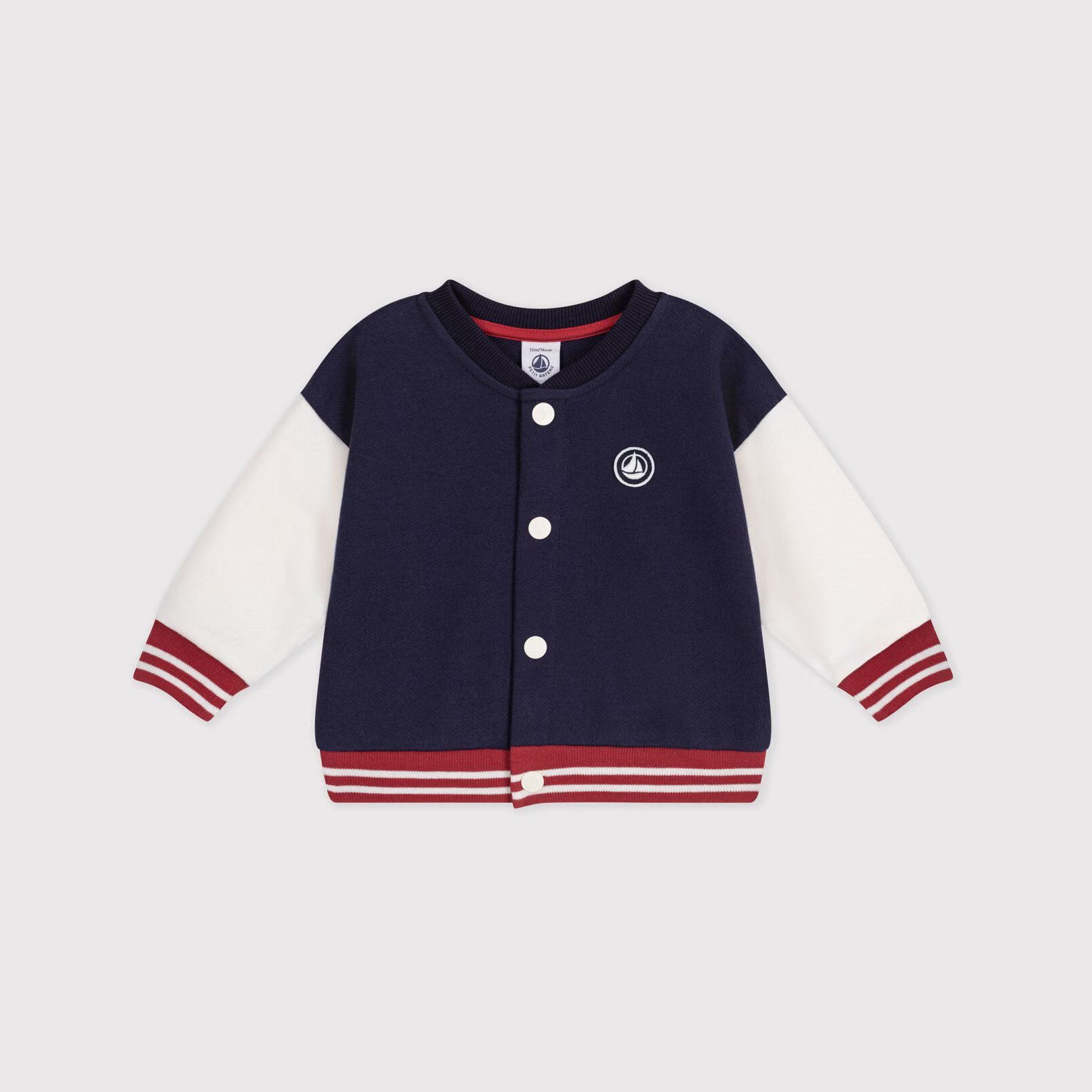 Baby Boys Navy Cotton Jacket