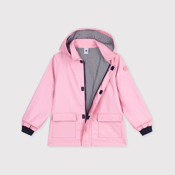 Girls Pink Raincoat