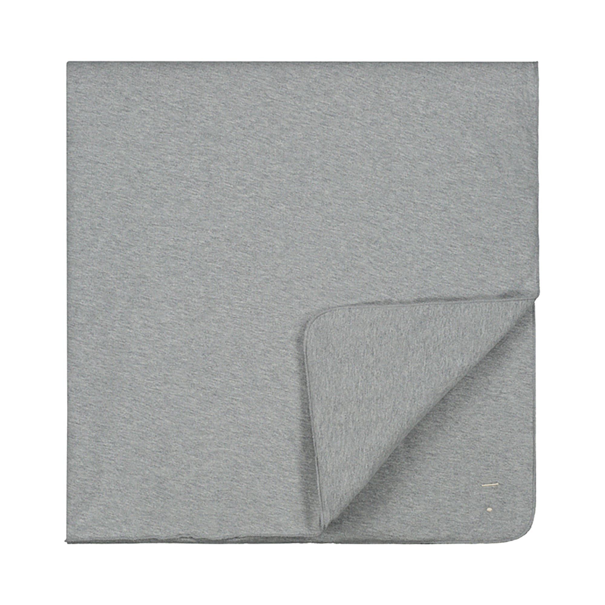 Baby Boys & Girls Grey Cotton Blanket