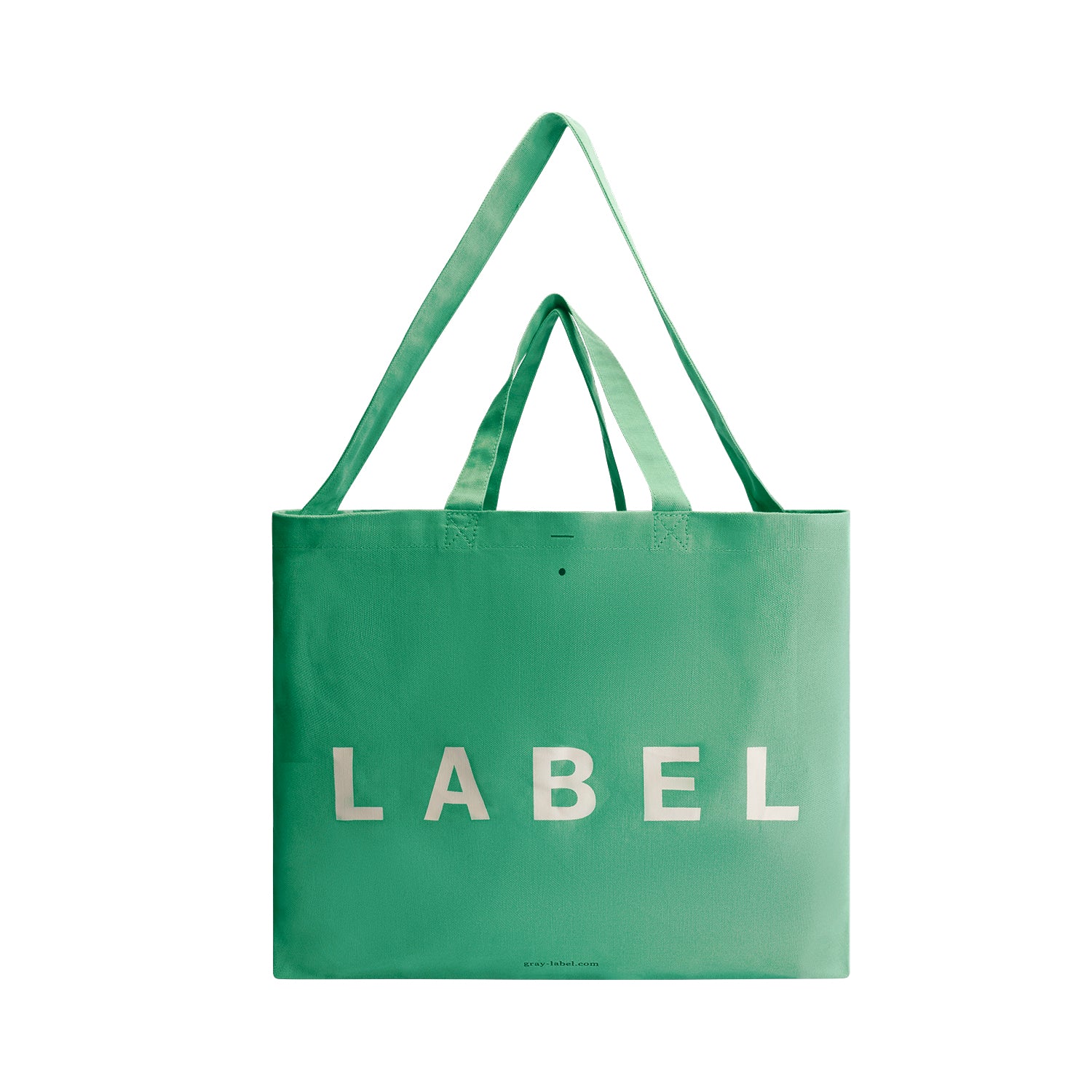 Green Logo Canvas Bag