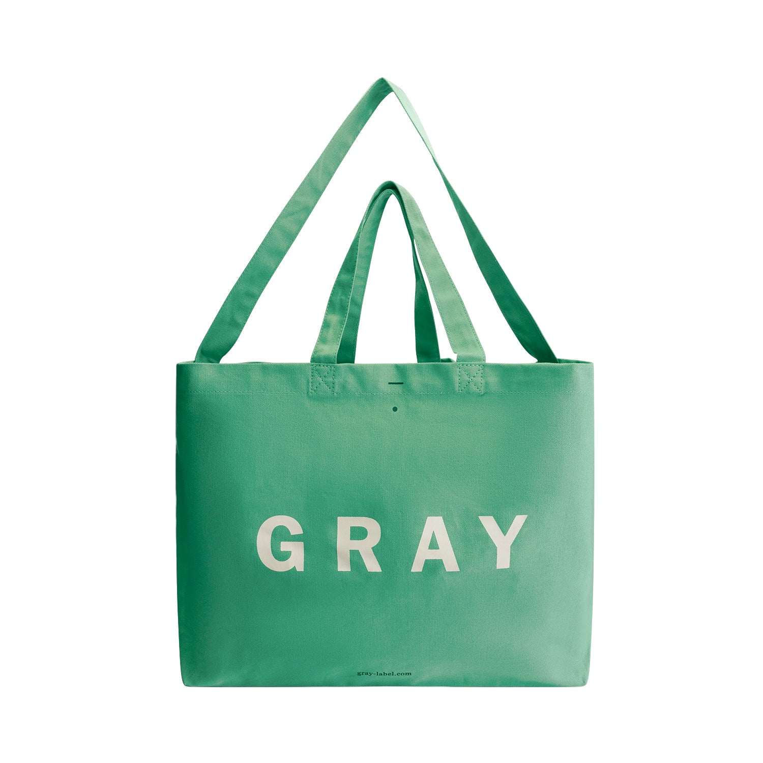 Green Logo Canvas Bag