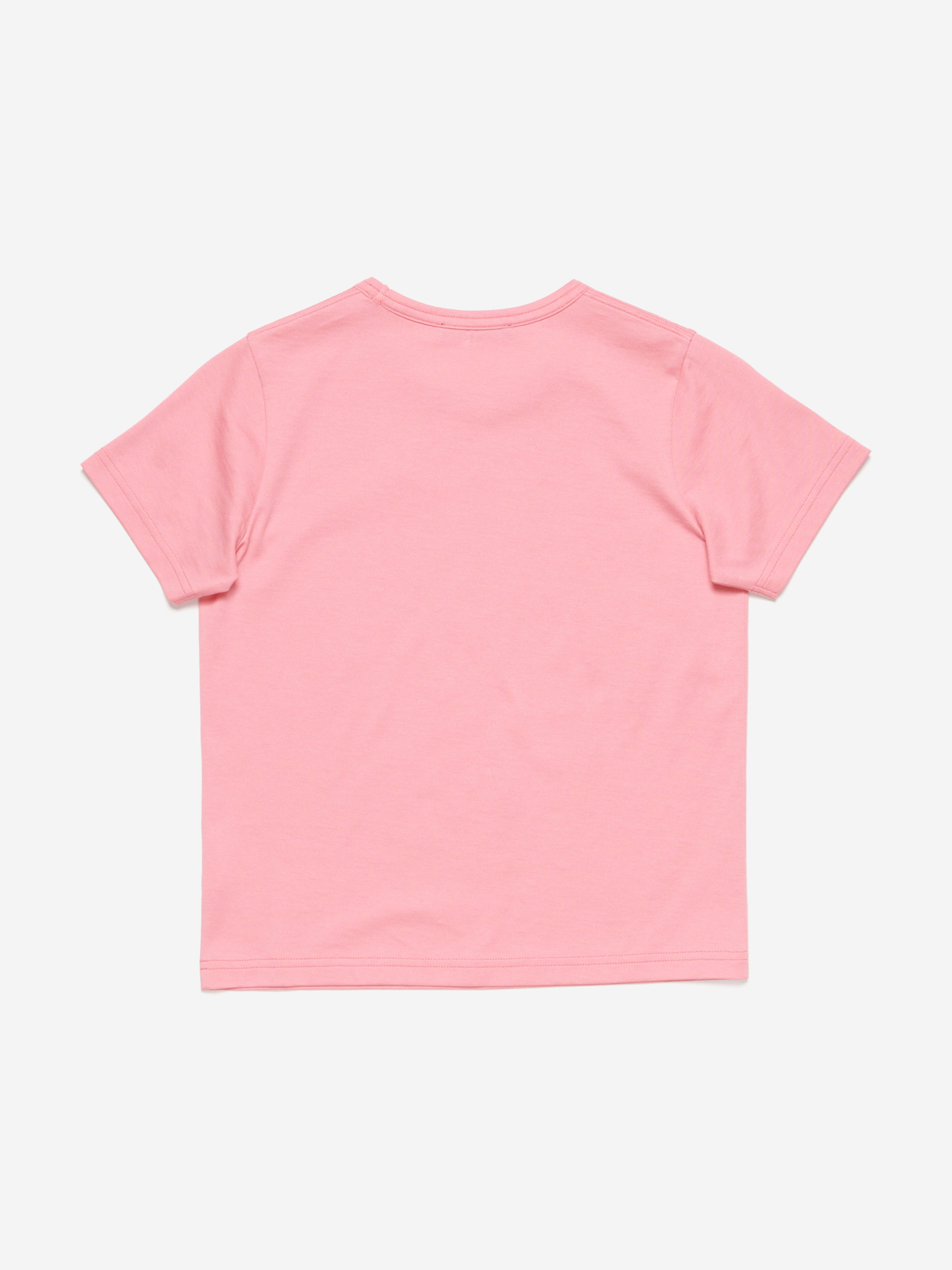 Kids Nash Face T-Shirt in Pink