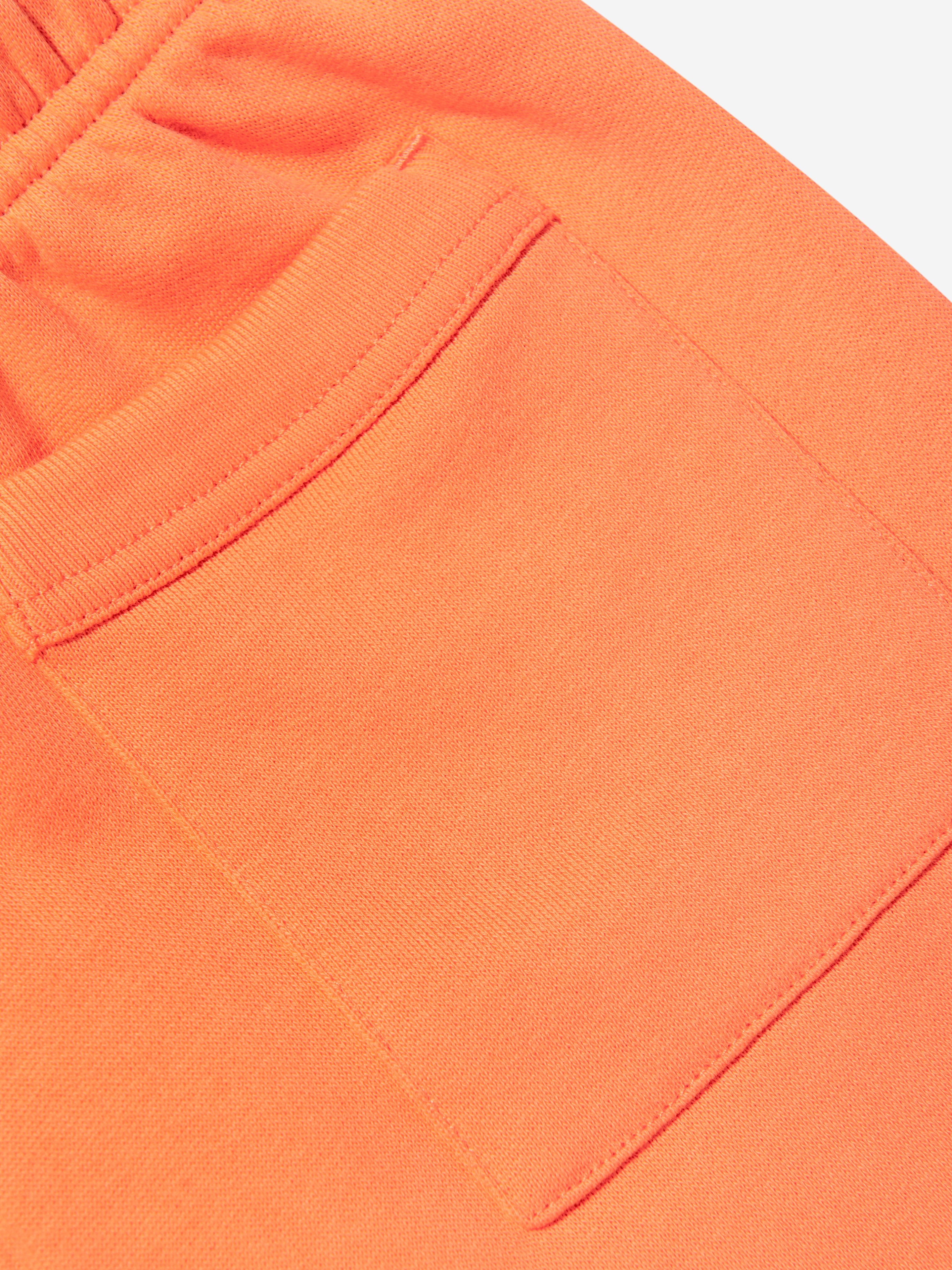 Kids Logo Joggers in Orange