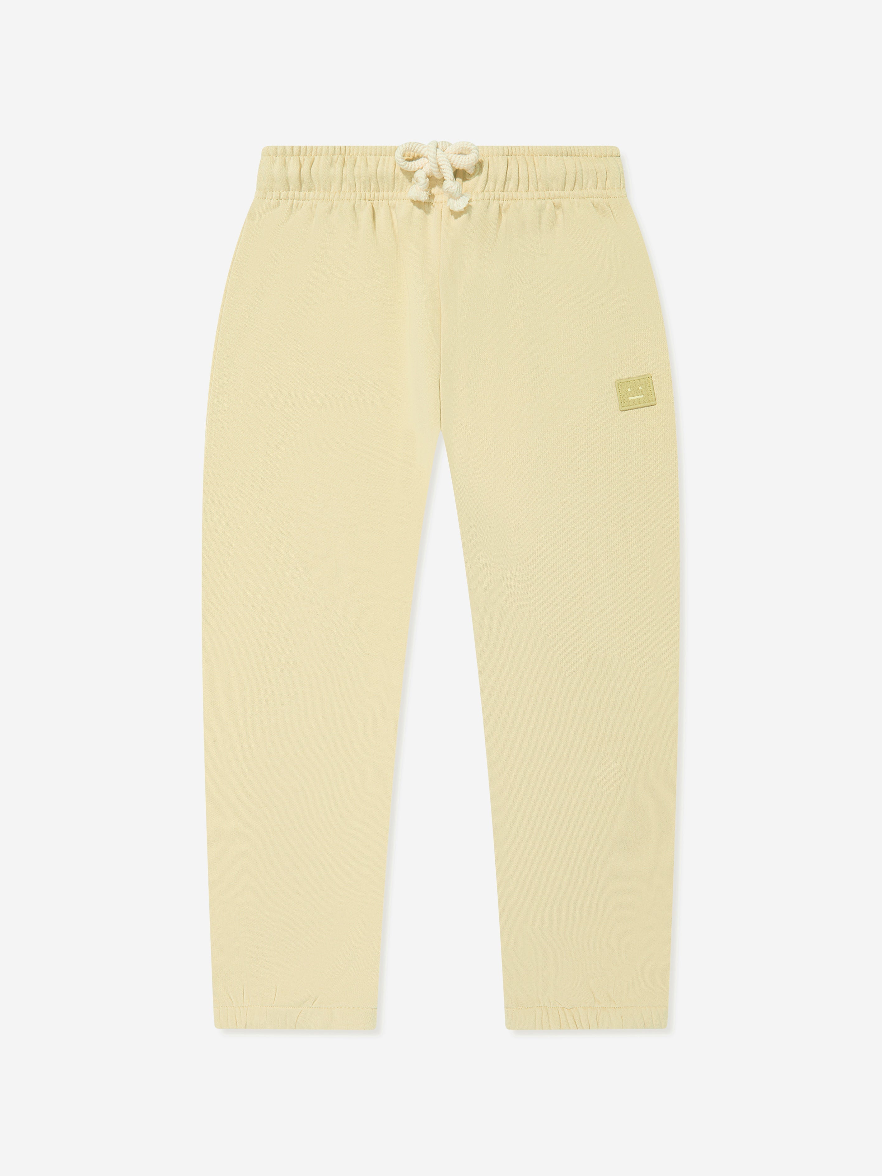 Kids Logo Joggers in Sand Green
