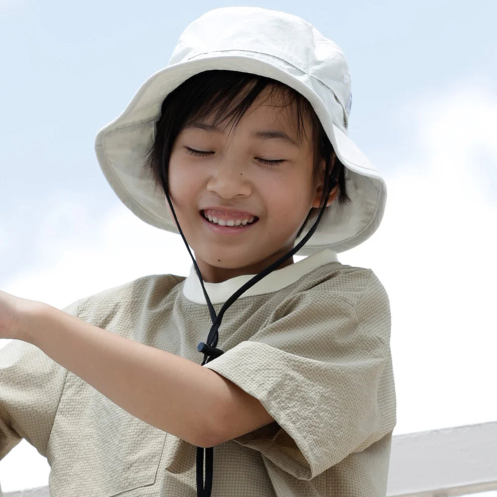 Boys & Girls White Bucket Hat