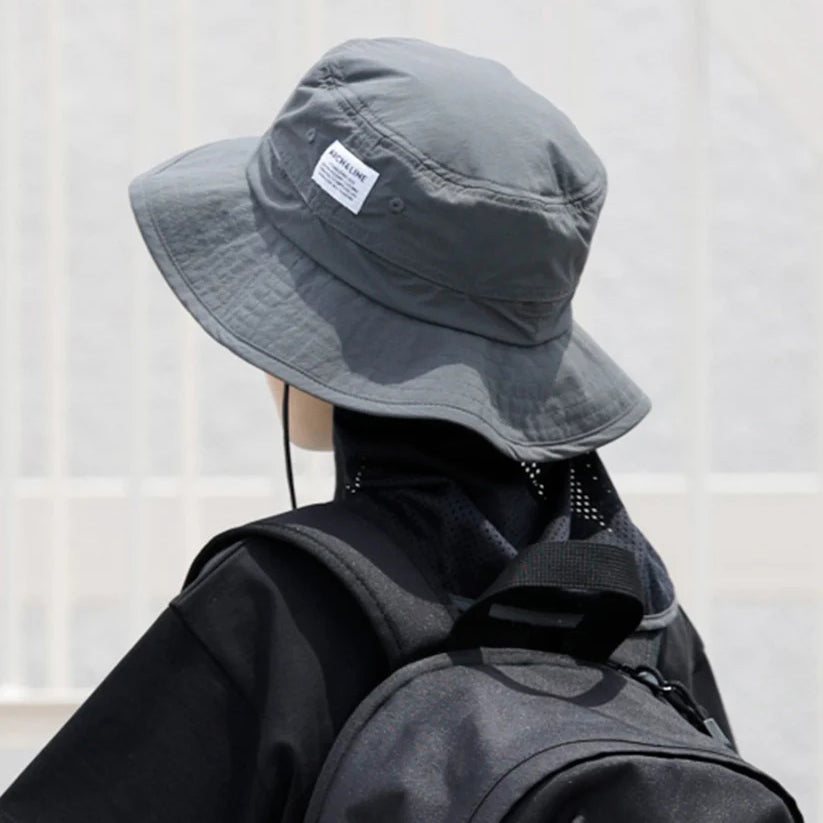 Boys & Girls Charcoal Bucket Hat