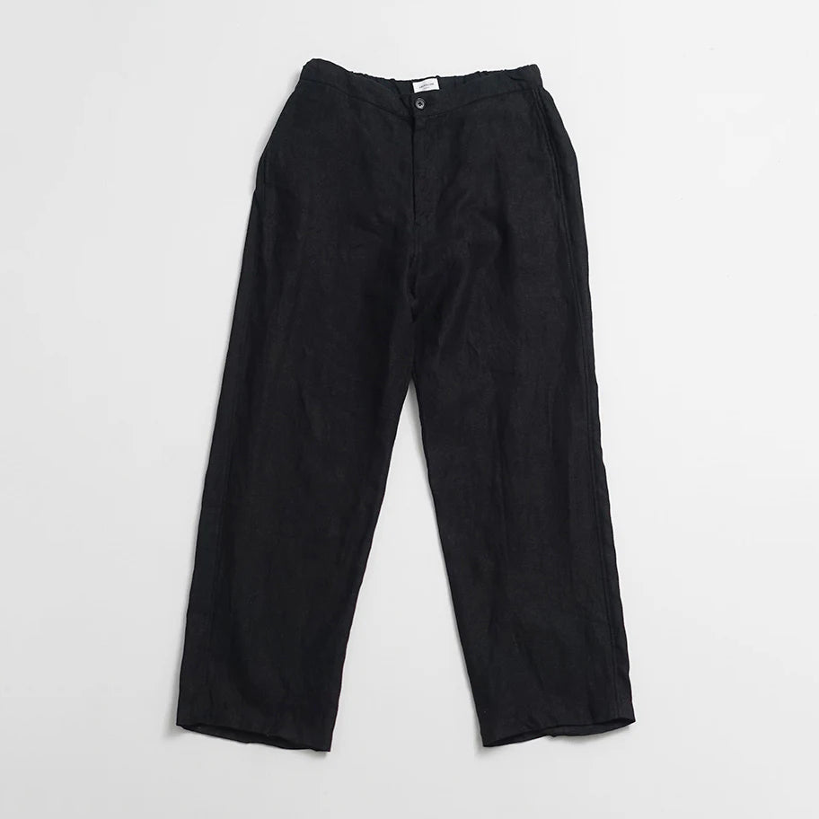 Adult Black Linen Trousers