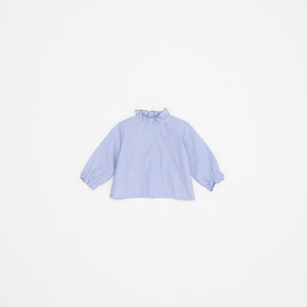 Baby Girls Blue Cotton Top