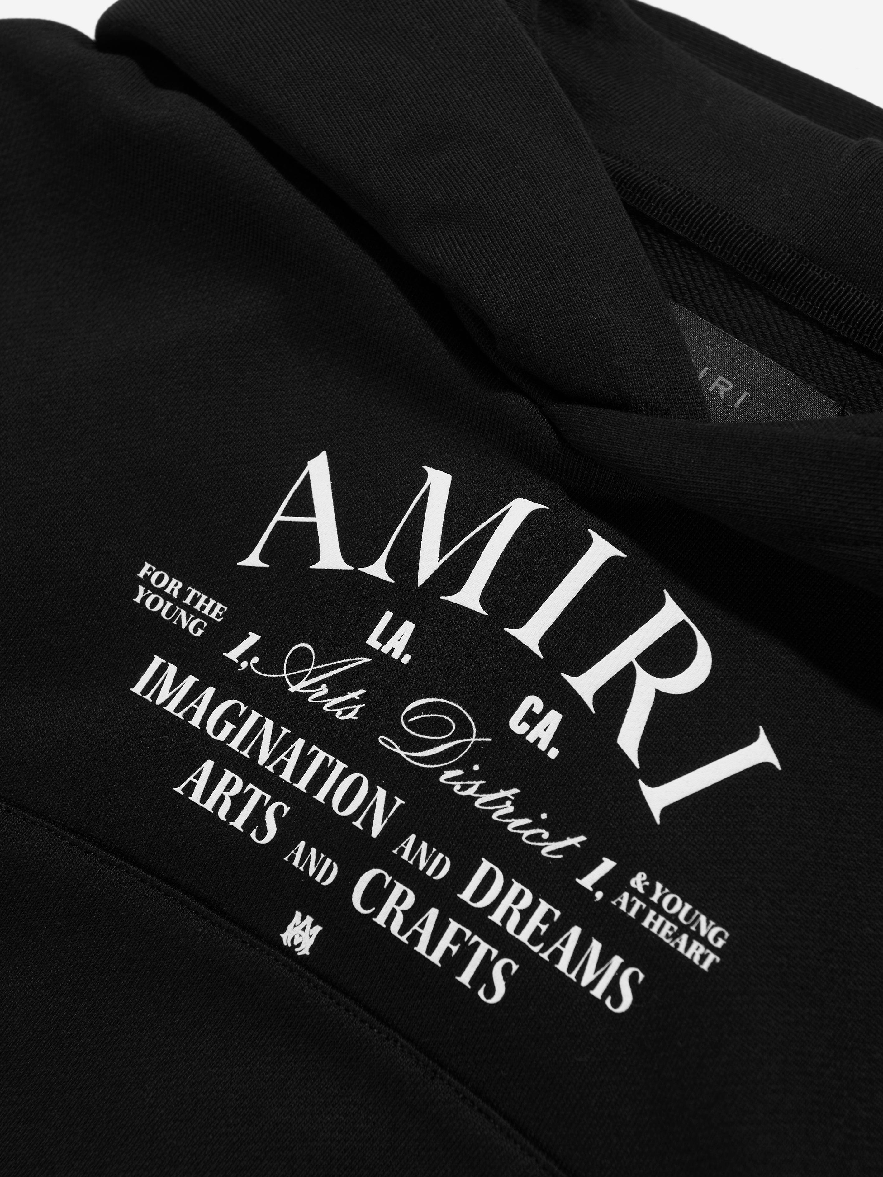AMIRI★アート ディストリクト フーディー Amiri Arts District Hoodie In Black | ModeSens