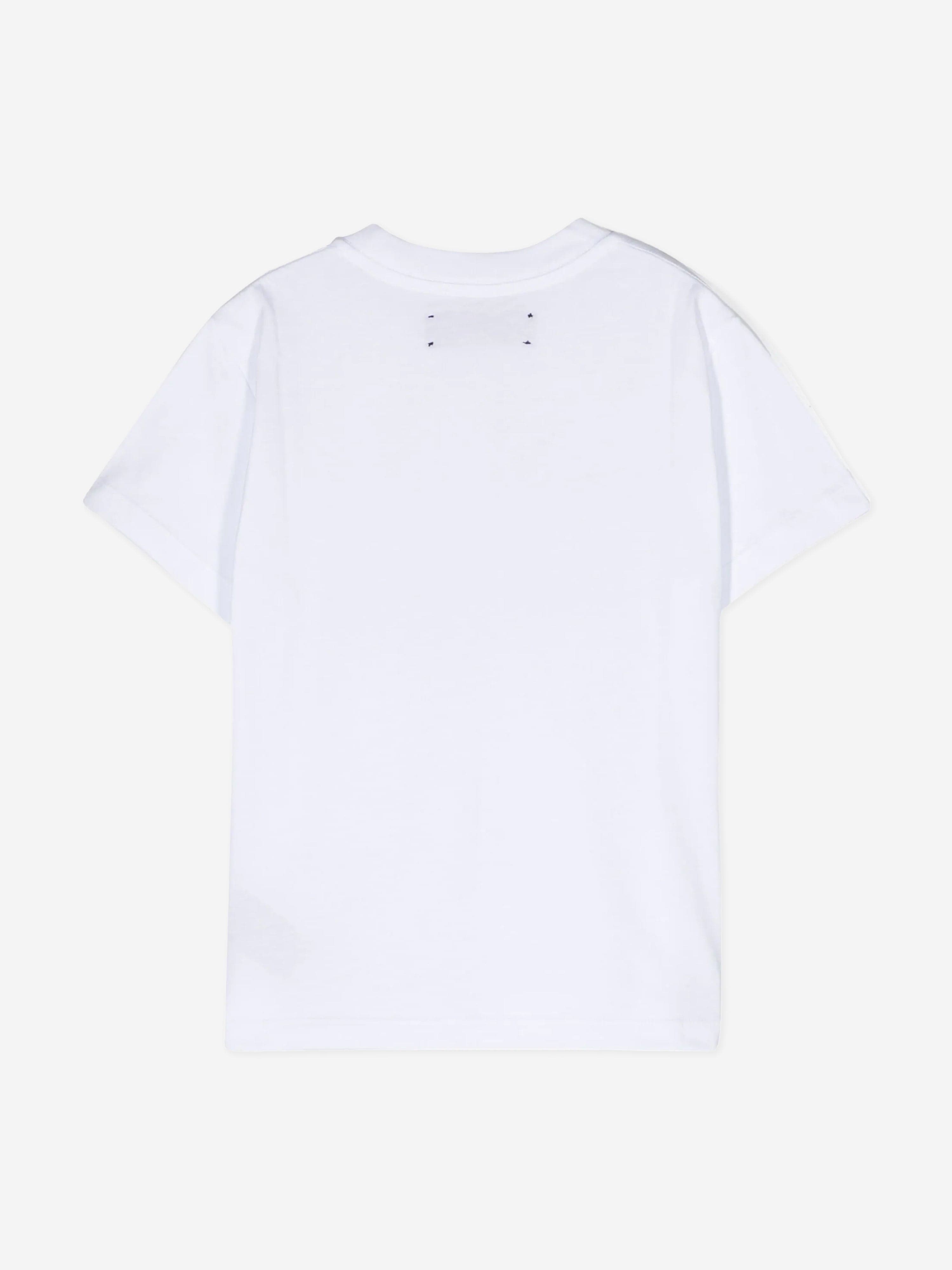 Amiri Kids Arts District Scribble T-Shirt in White