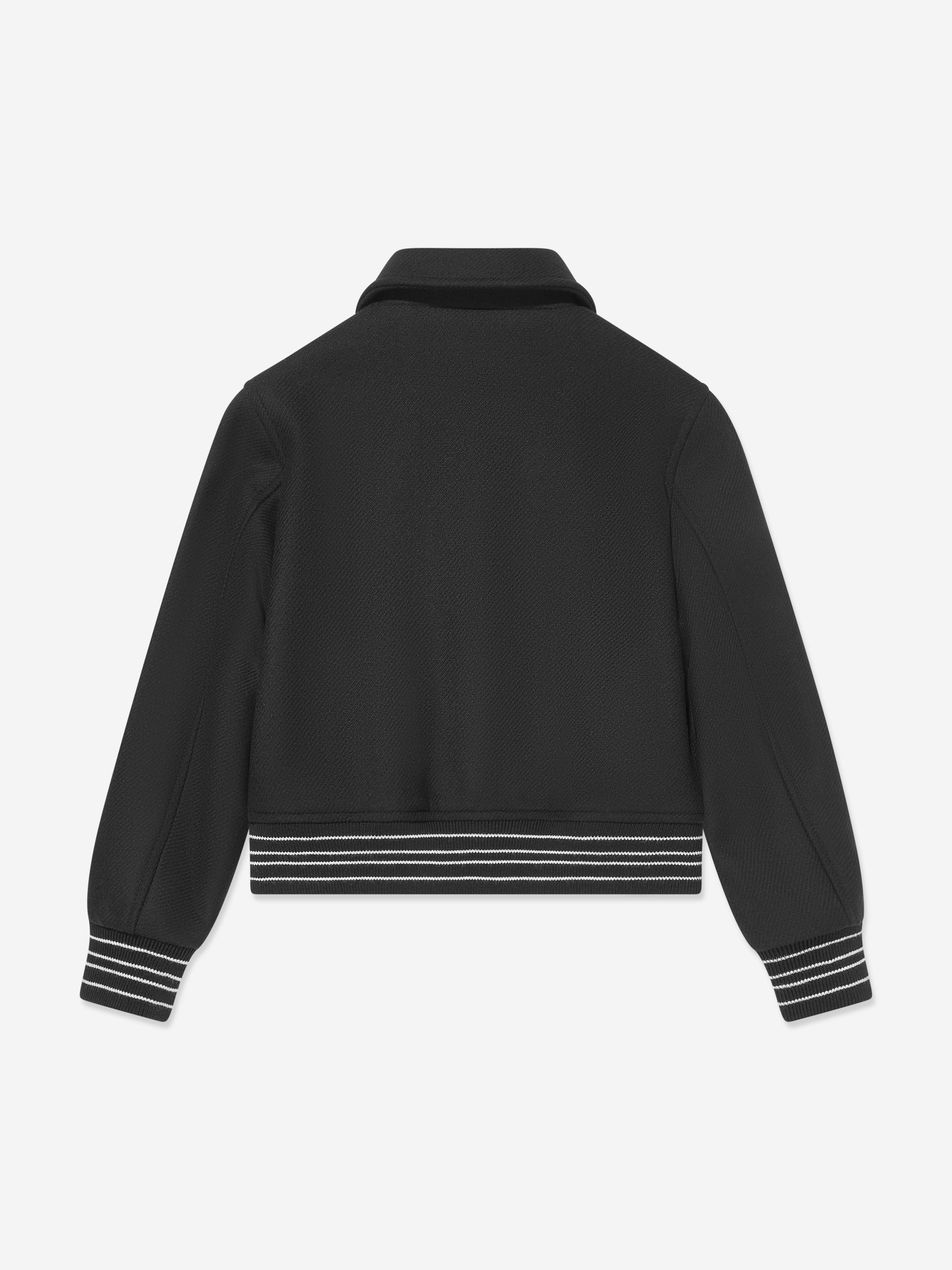 Amiri Kids Bones Jacket in Black