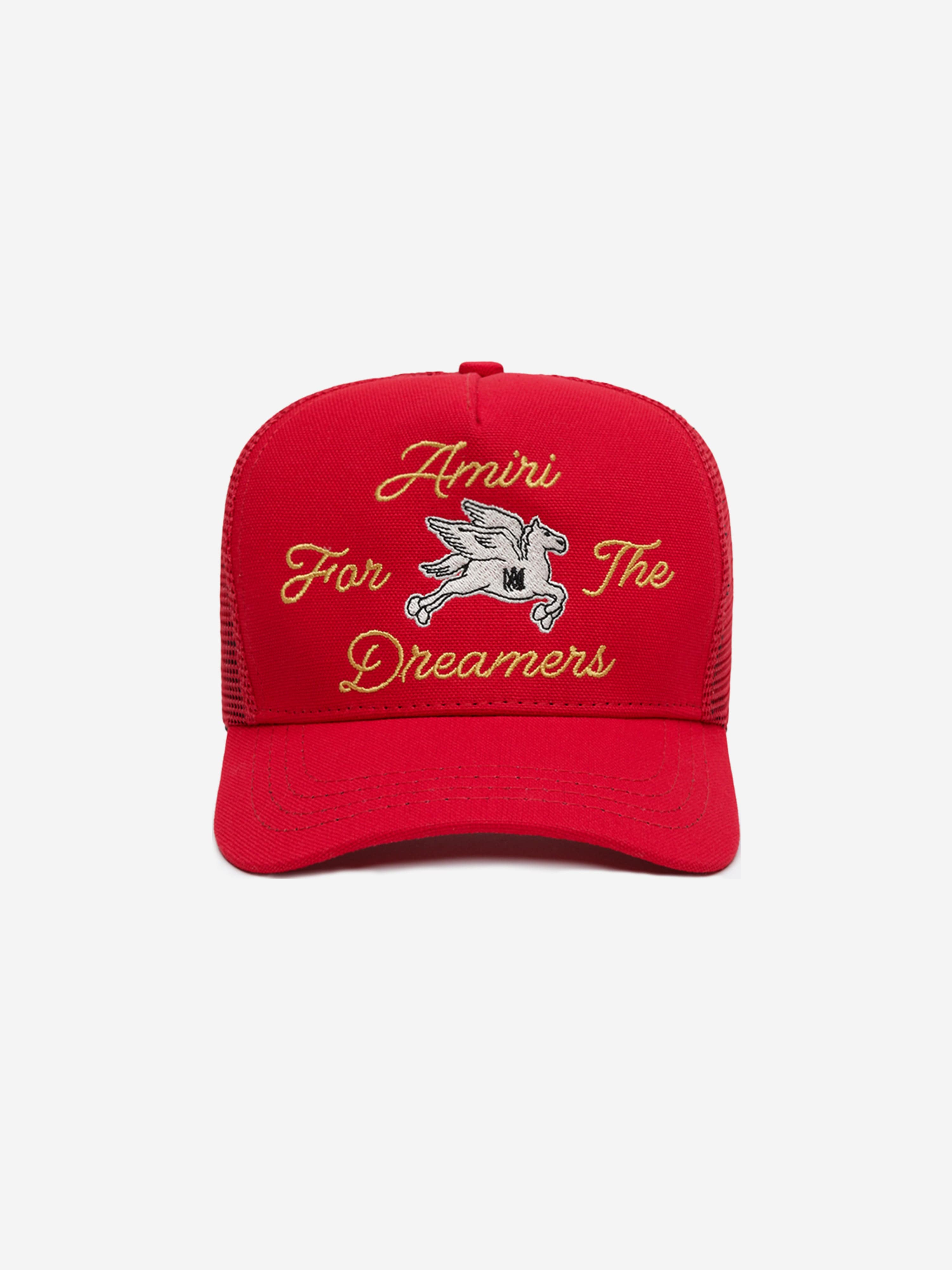 Kids Dreamers Trucker Cap in Red