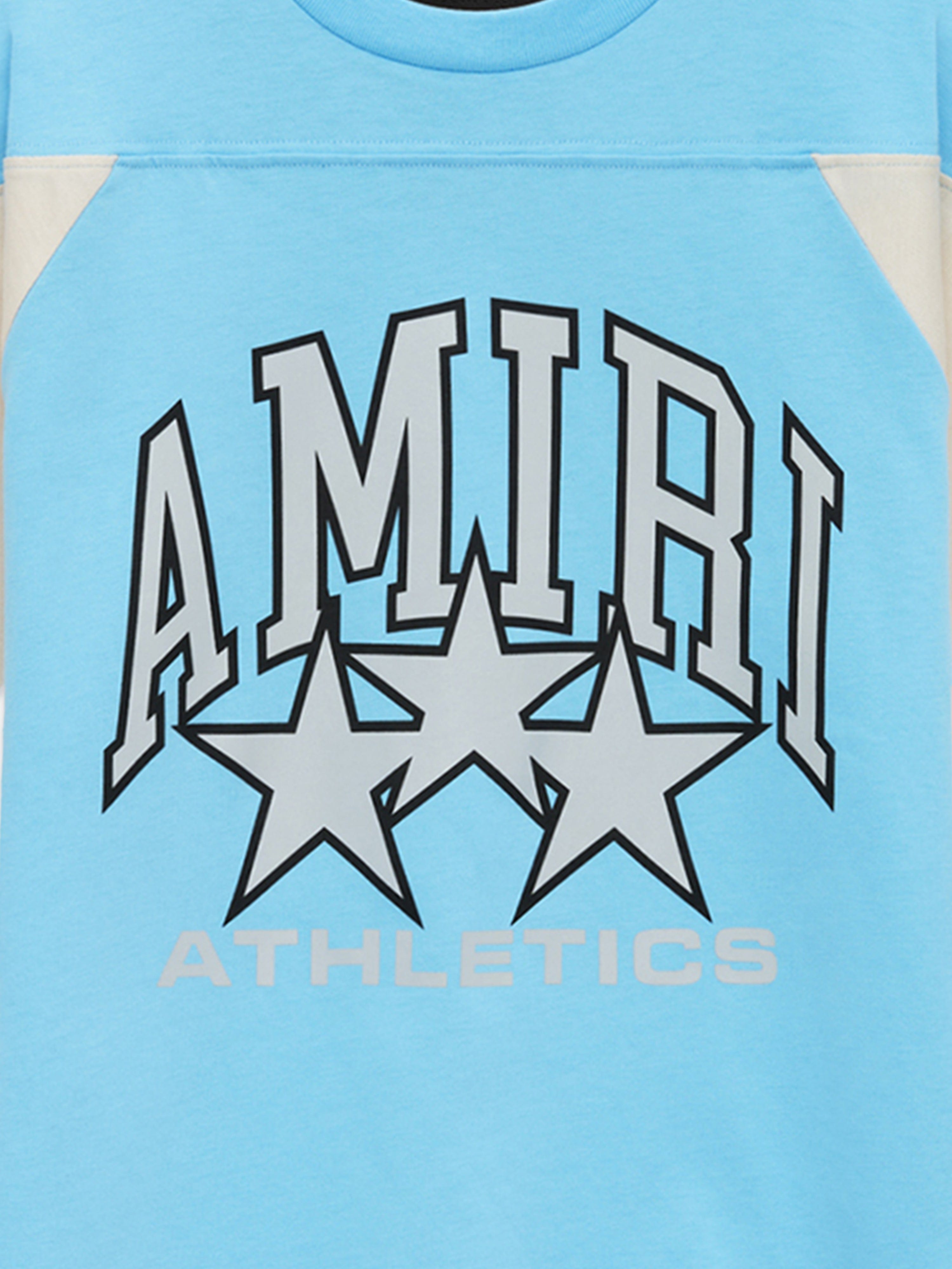 Kids Amiri Star T-Shirt in Blue