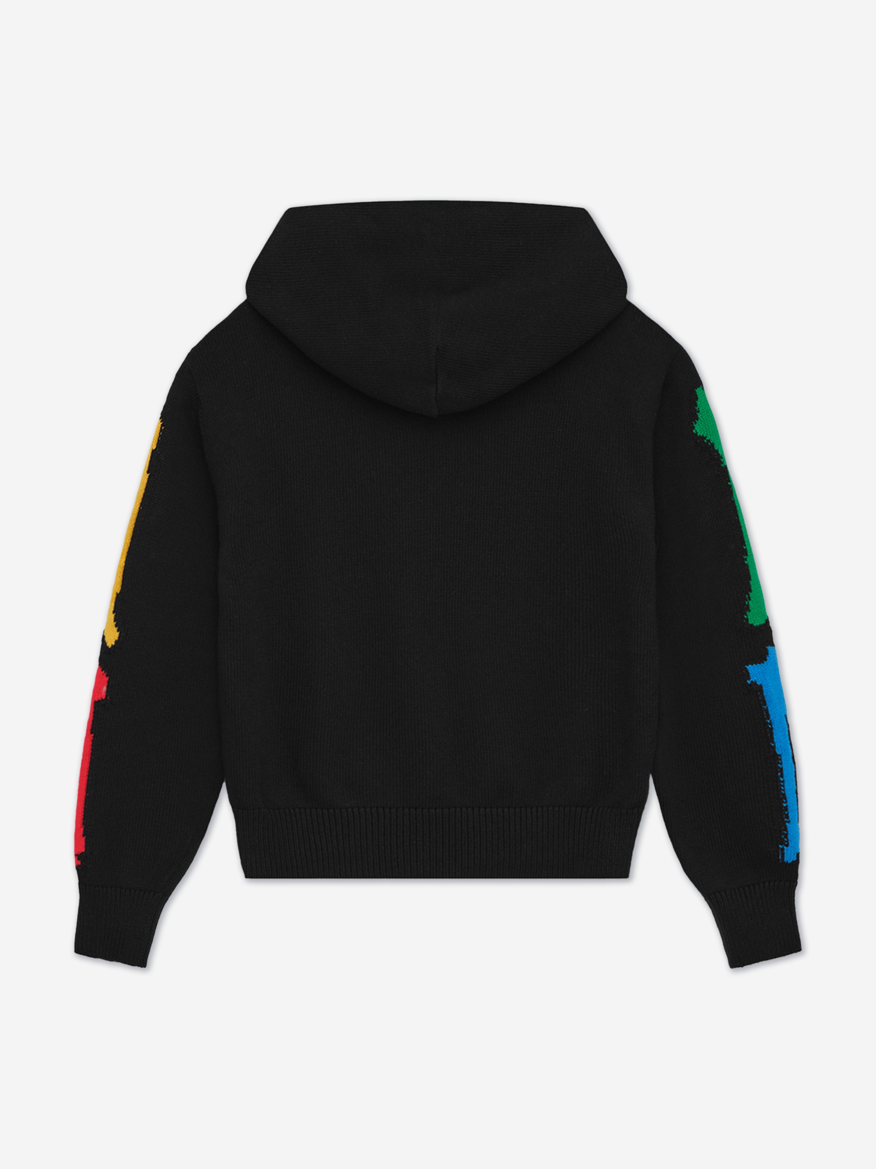 Kids Bones Hoodie in Black