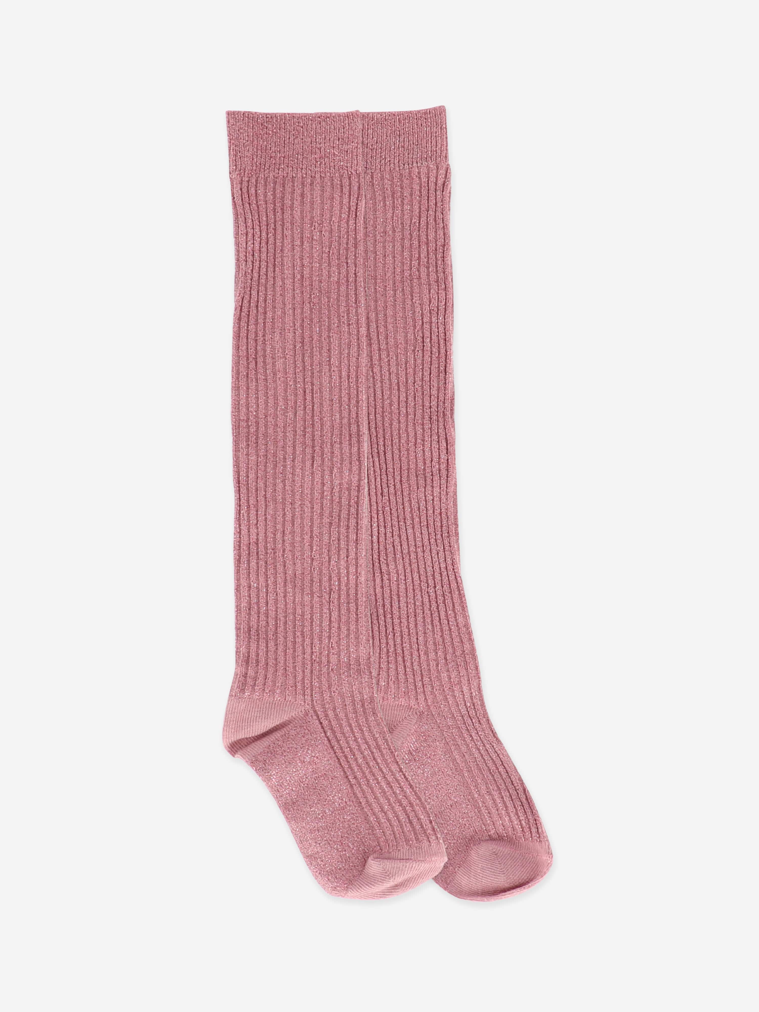 Girls Lucy Sparkle Socks in Pink
