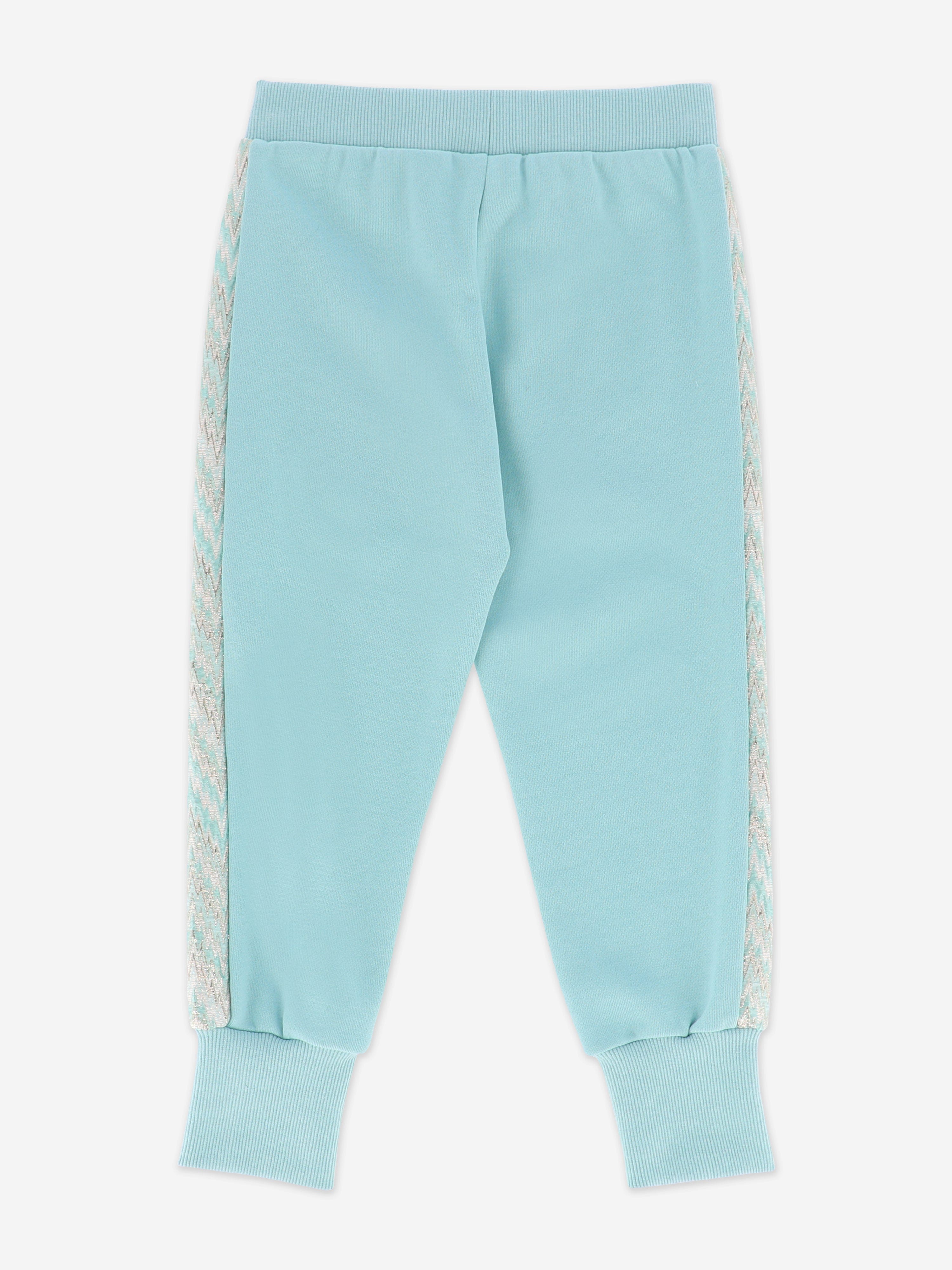 Girls Posh Joggers in Blue
