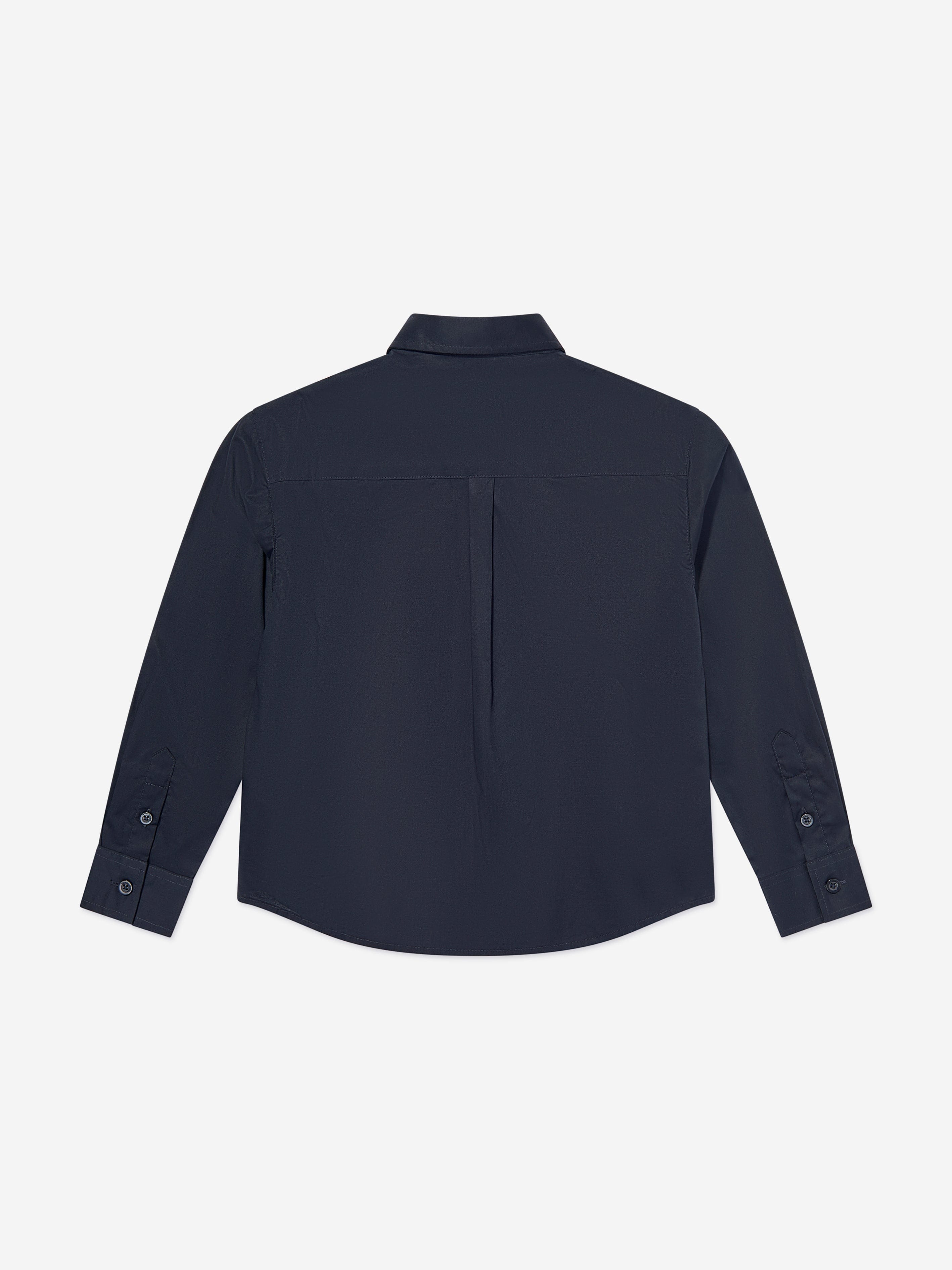Emporio Armani Boys Logo Shirt in Navy