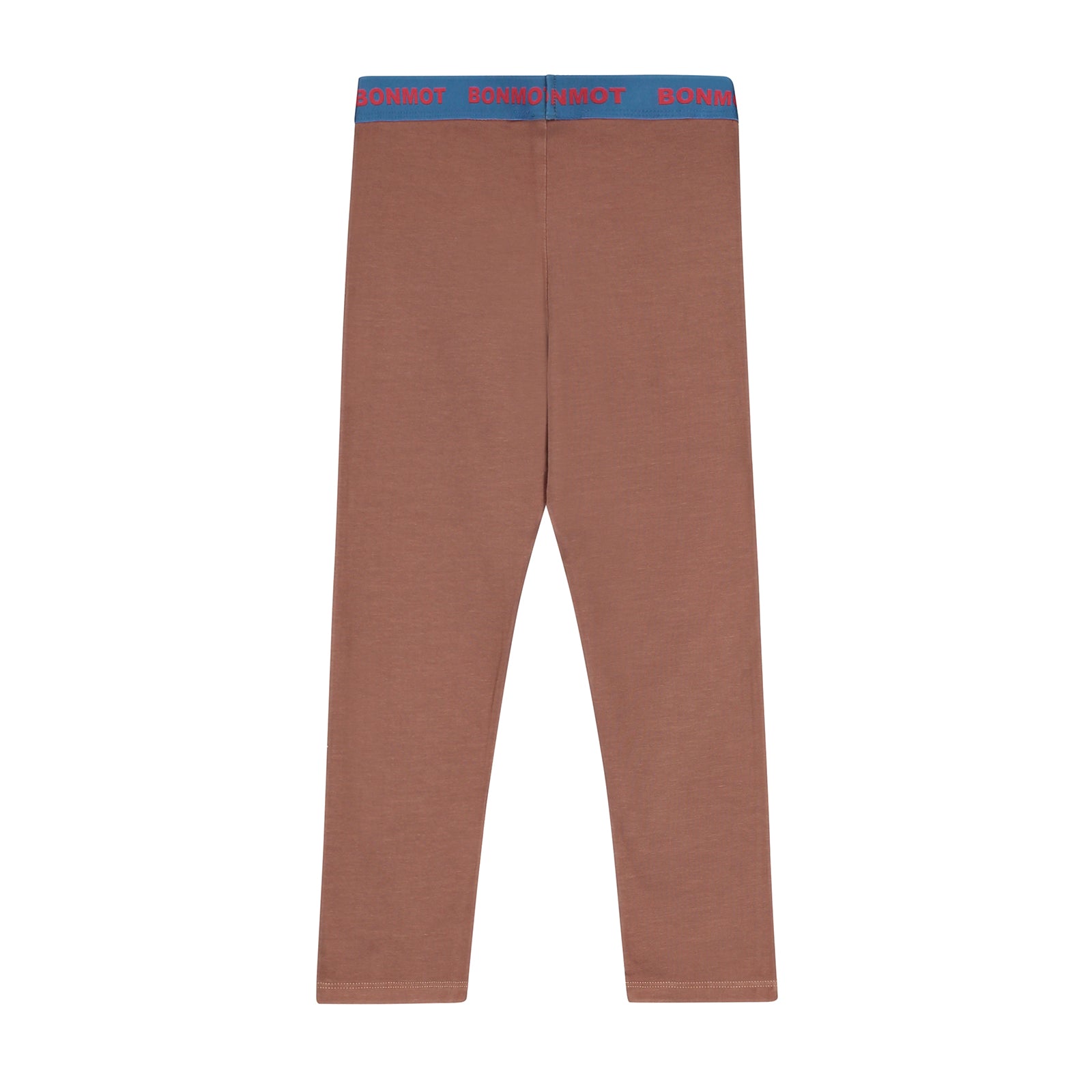 Girls Brown Cotton Leggings