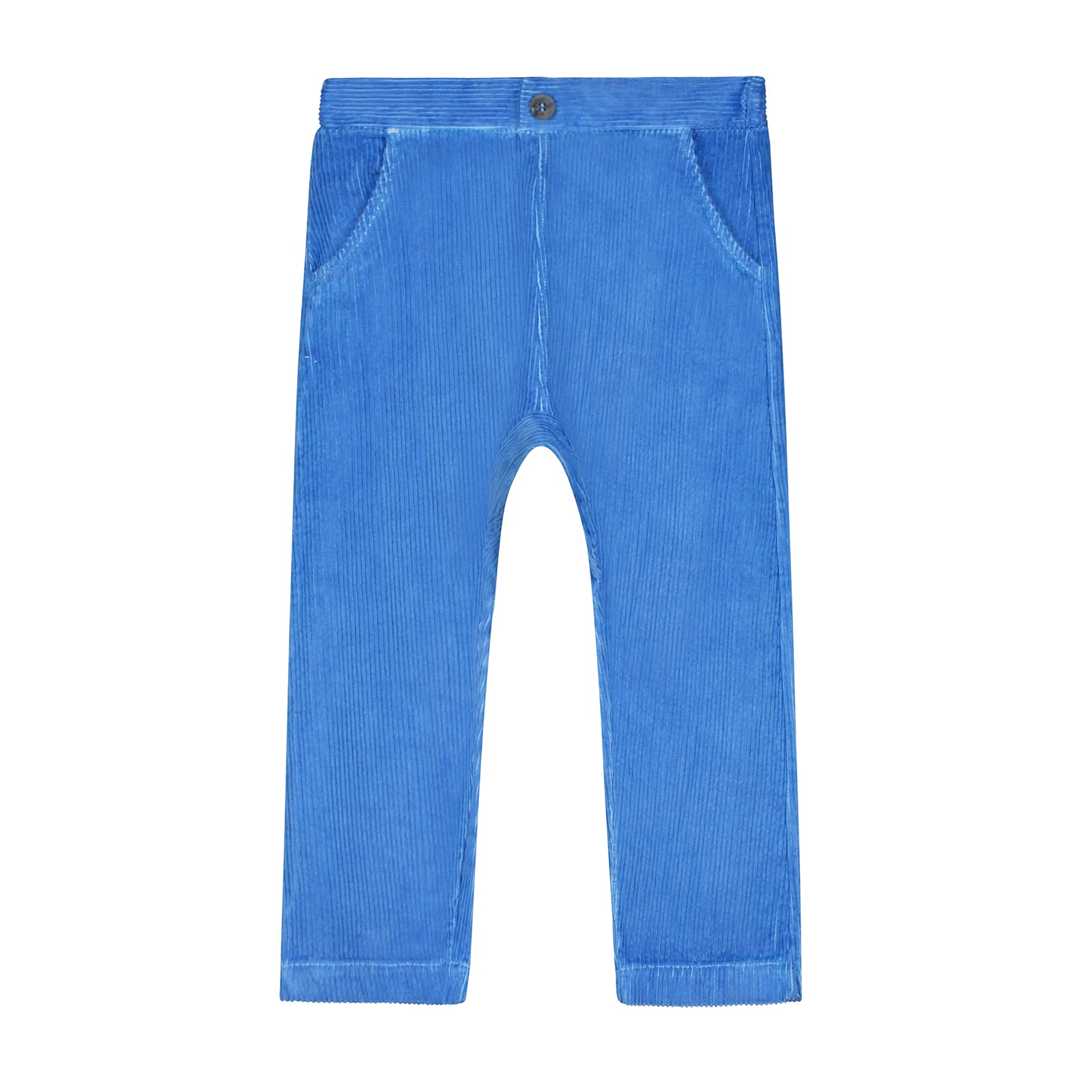 Boys & Girls Blue Corduroy Trousers