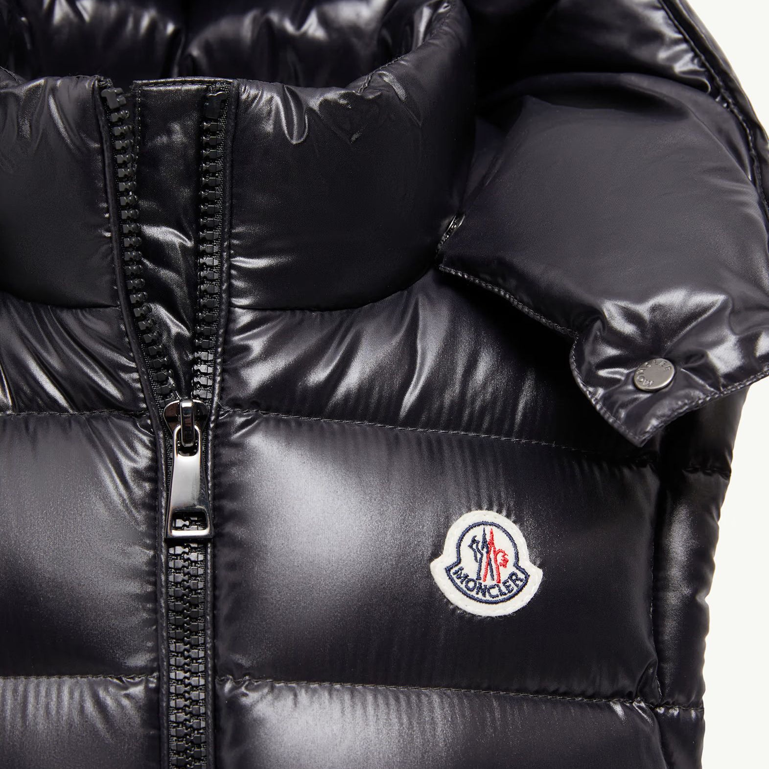 Girls Black"ANIA"Padded Down Gilet