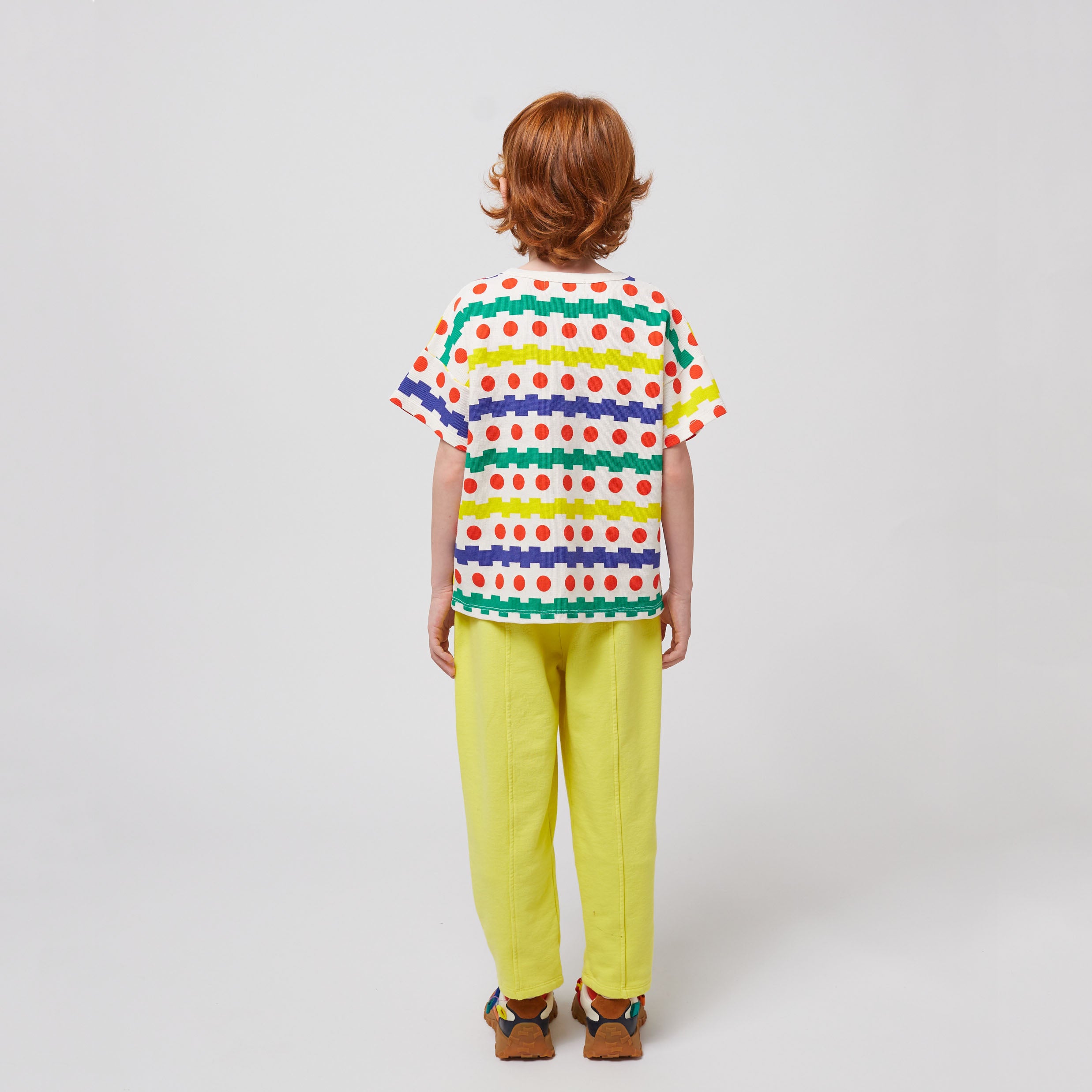 Boys & Girls Colorful Embroidery Logo T-Shirt