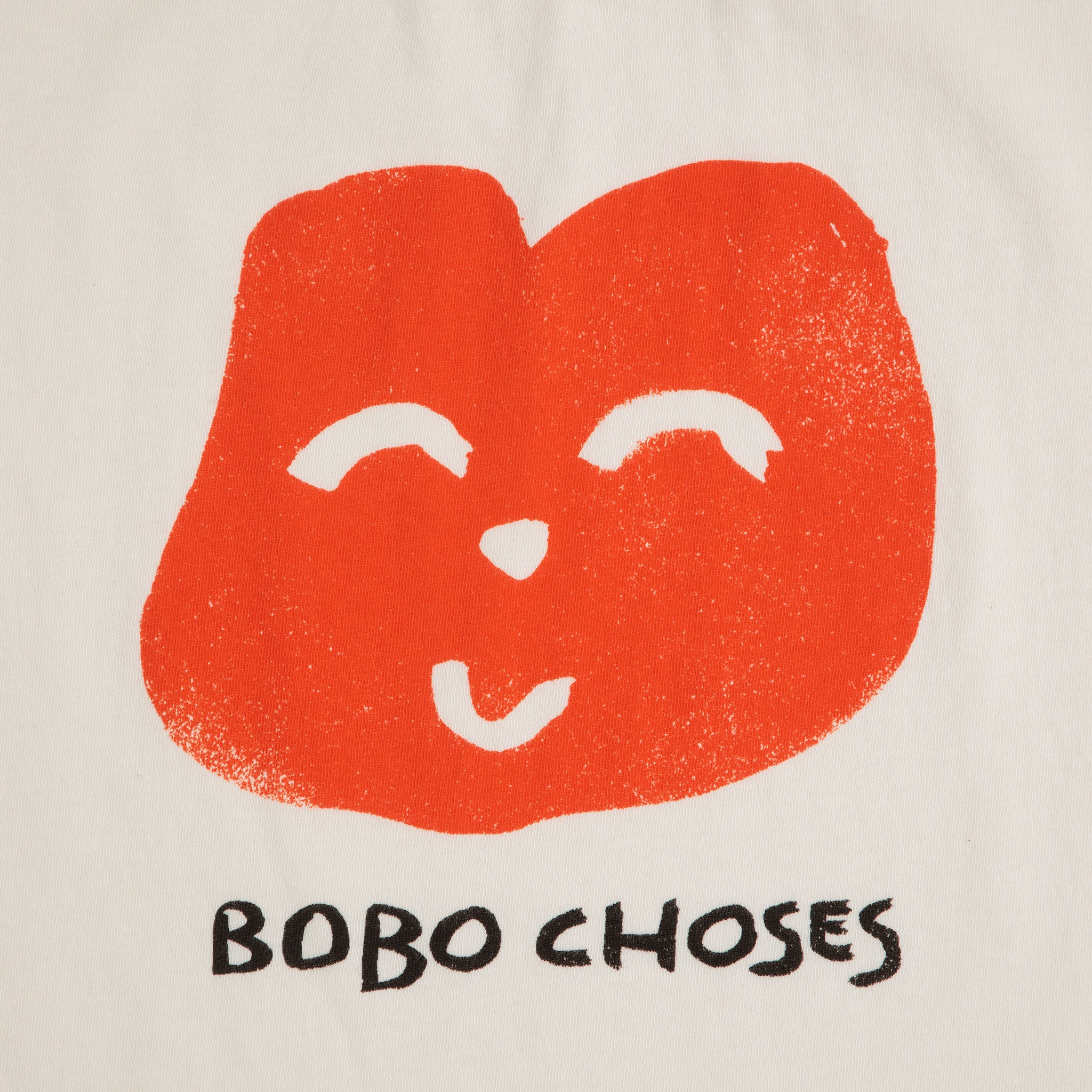 Boys & Girls Offwhite Printed Logo Cotton T-Shirt
