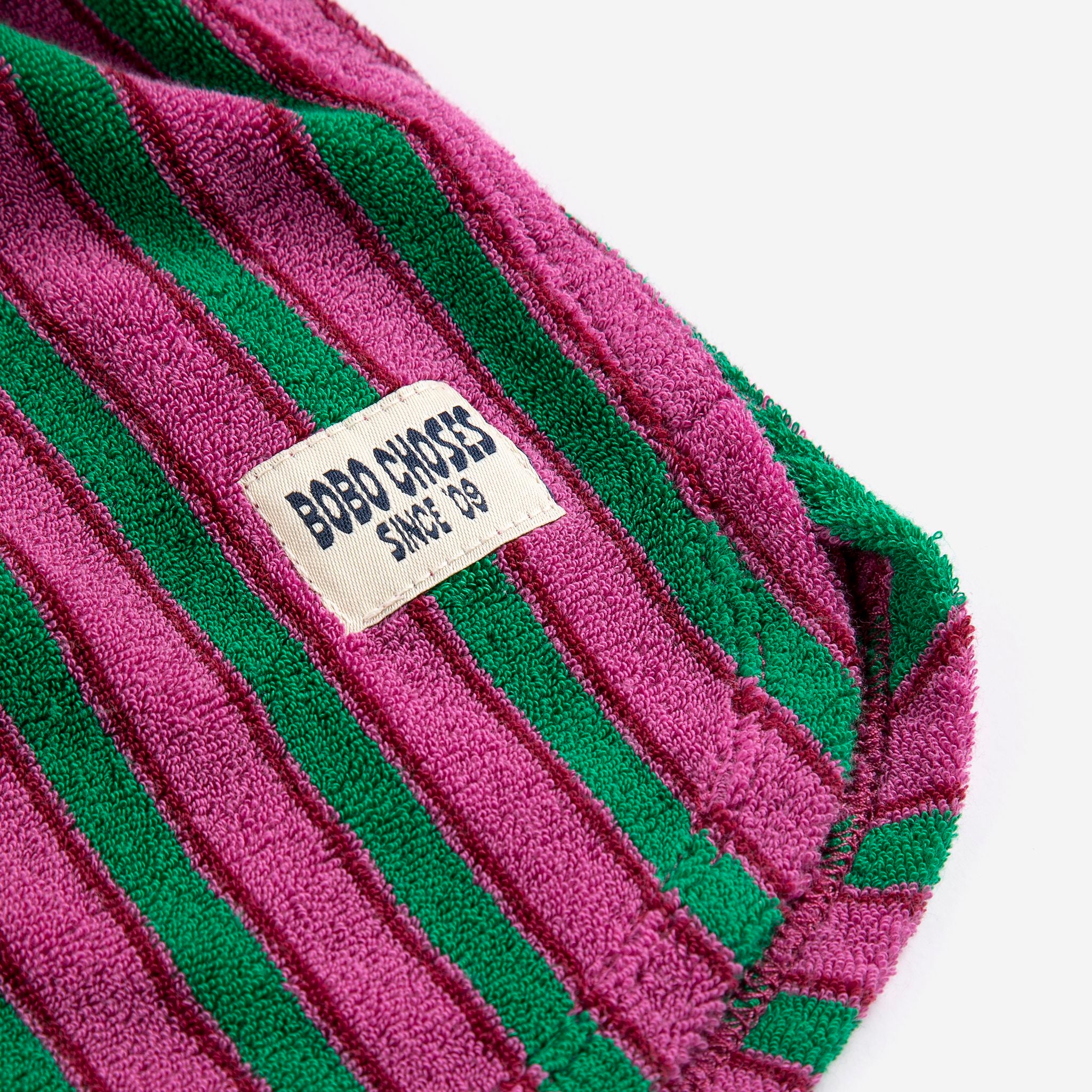 Boys & Girls Purple Stripes Cotton Shorts