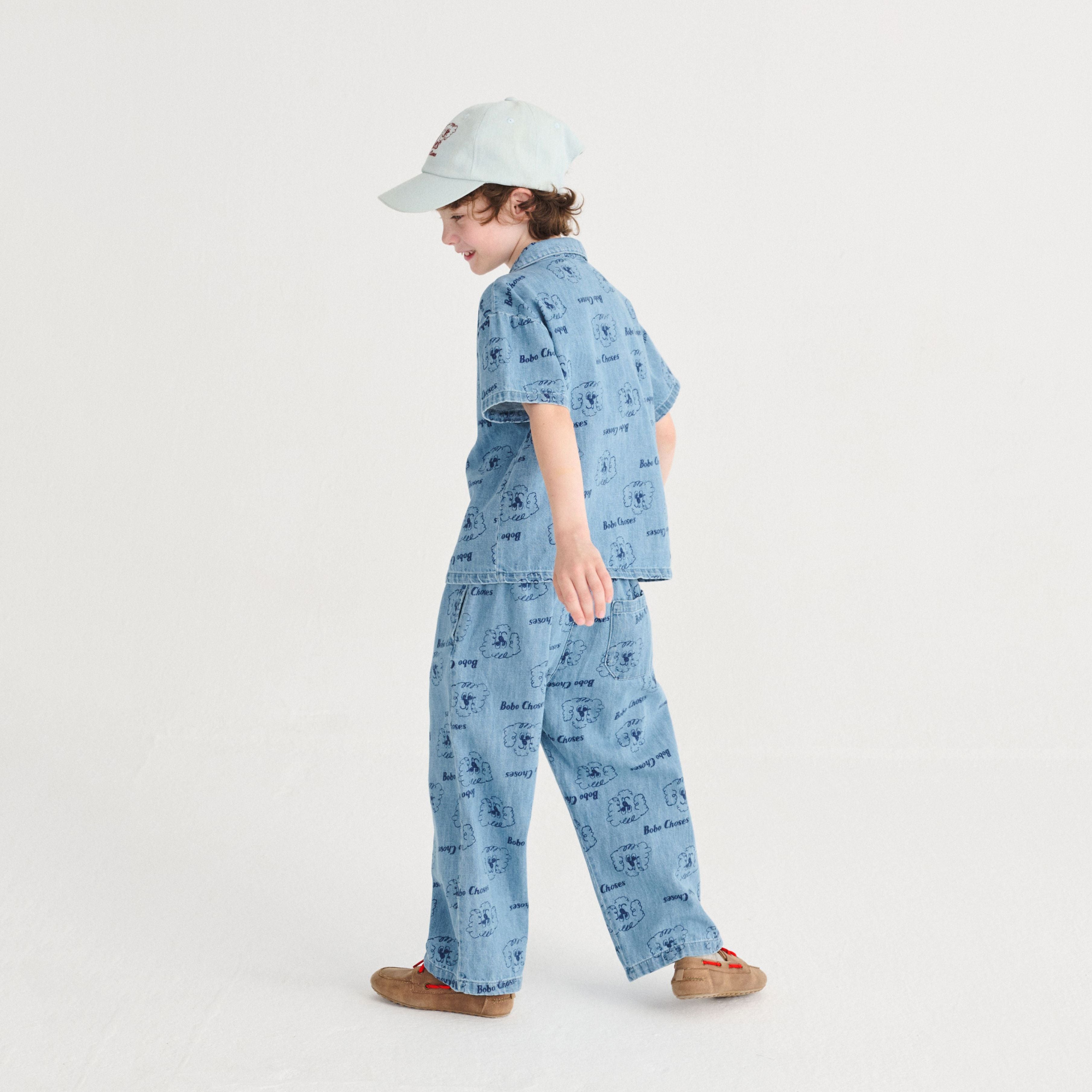 Boys & Girls Light Blue Denim Trousers