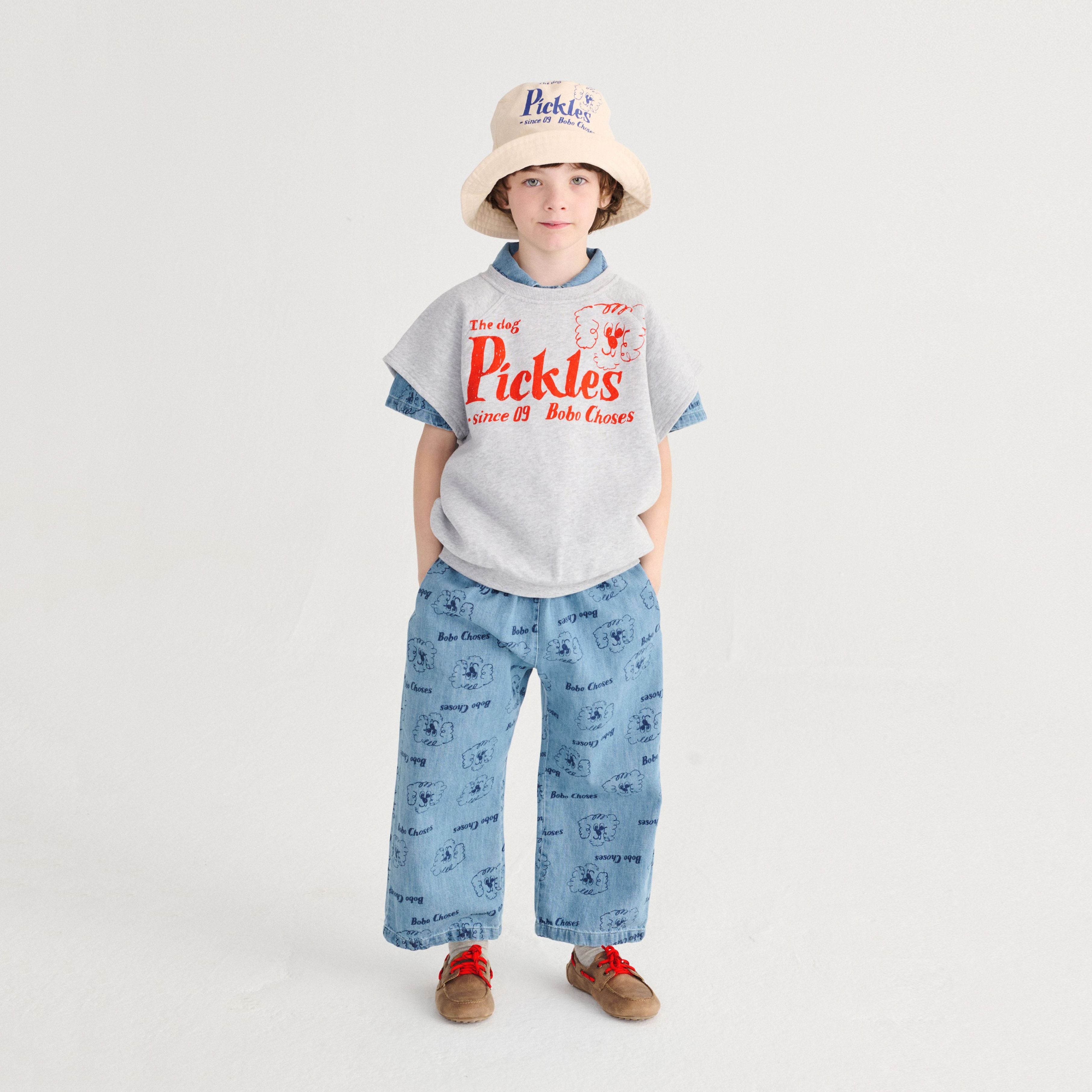 Boys & Girls Light Blue Denim Trousers