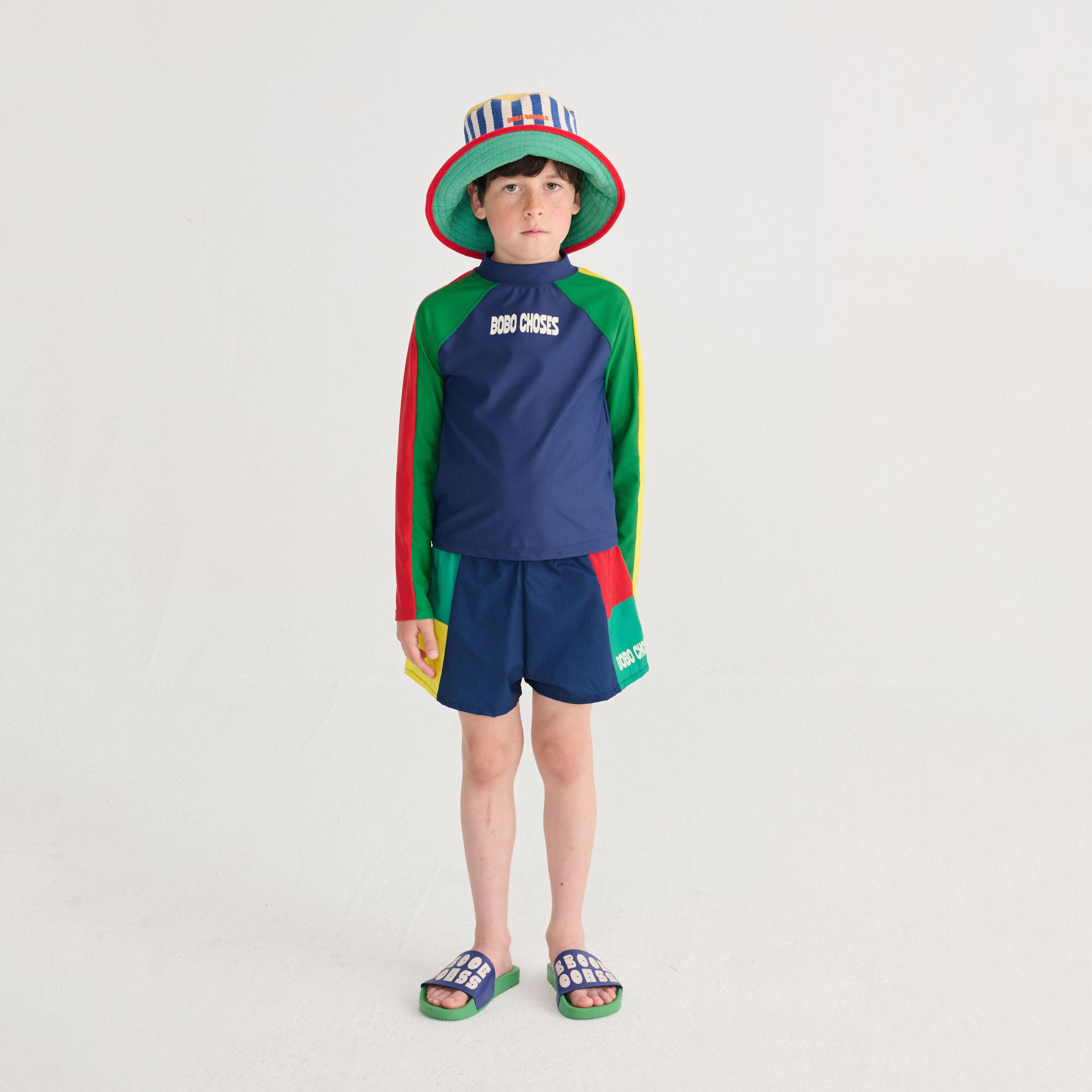 Boys Multicolor Swim Shorts