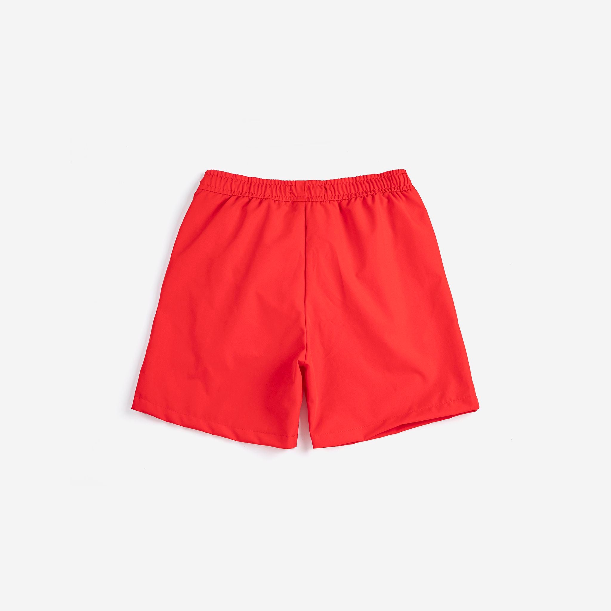 Boys Red Logo Swim Shorts