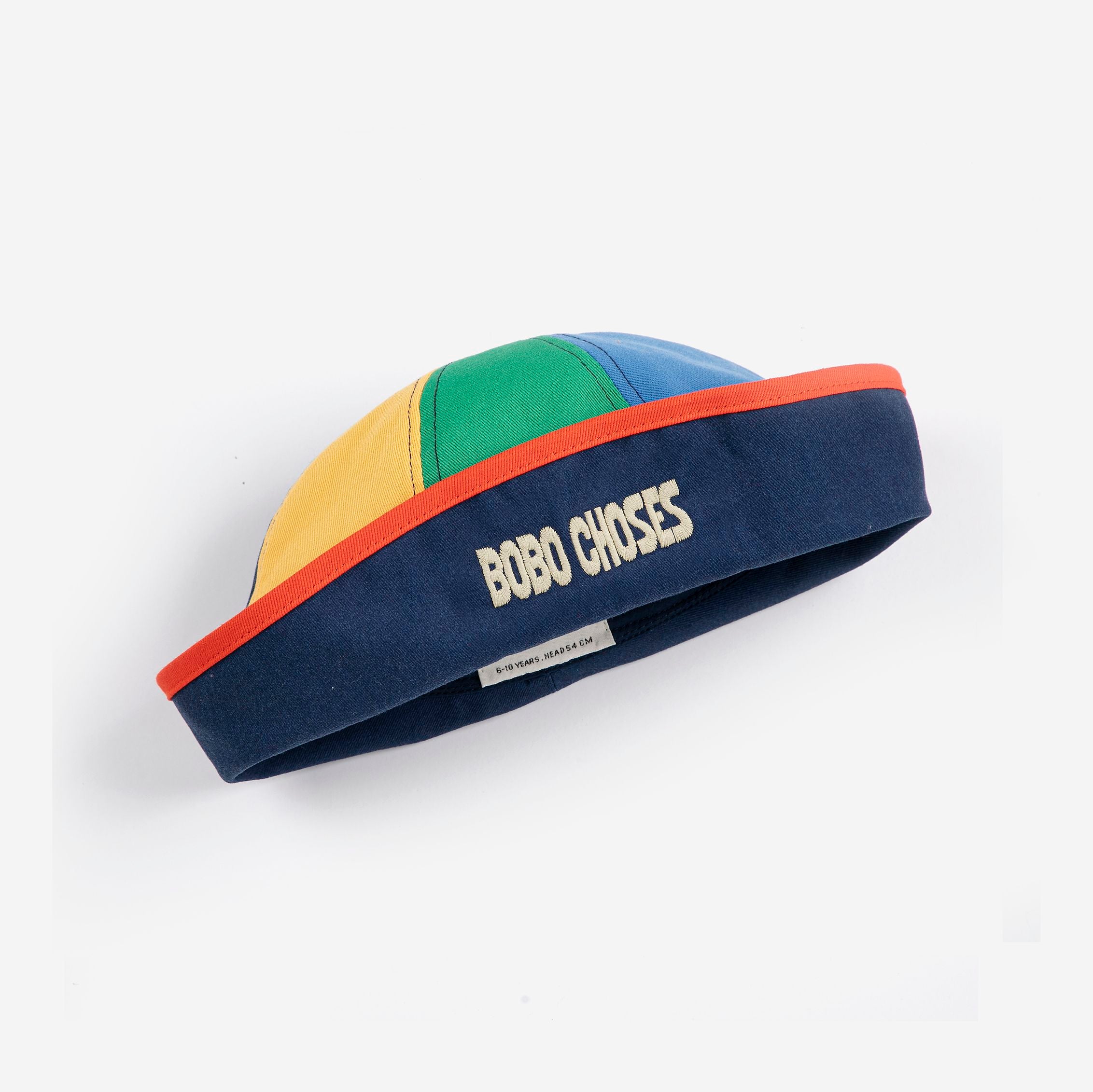 Boys & Girls Multicolor Logo Sailor Hat