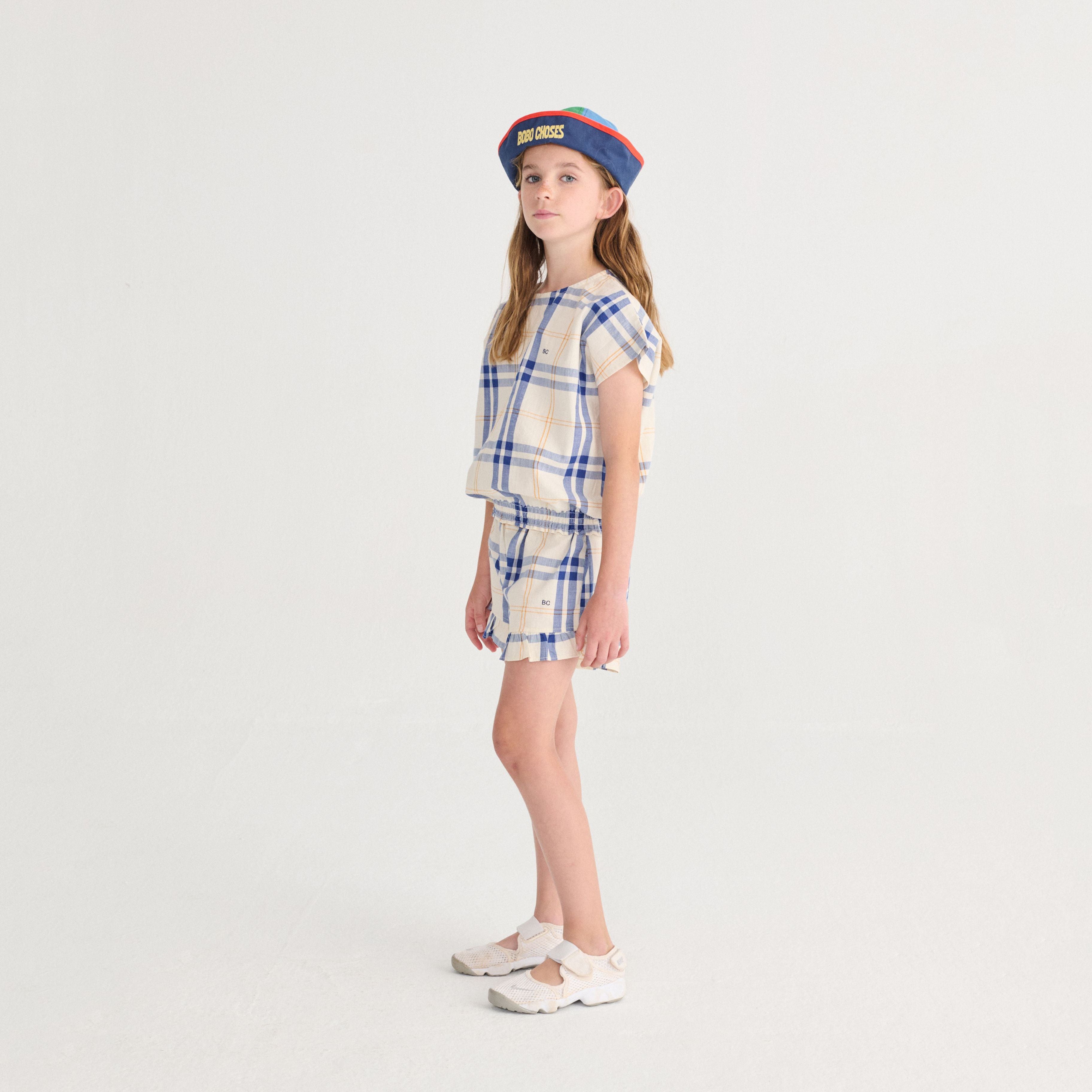 Boys & Girls Multicolor Logo Sailor Hat