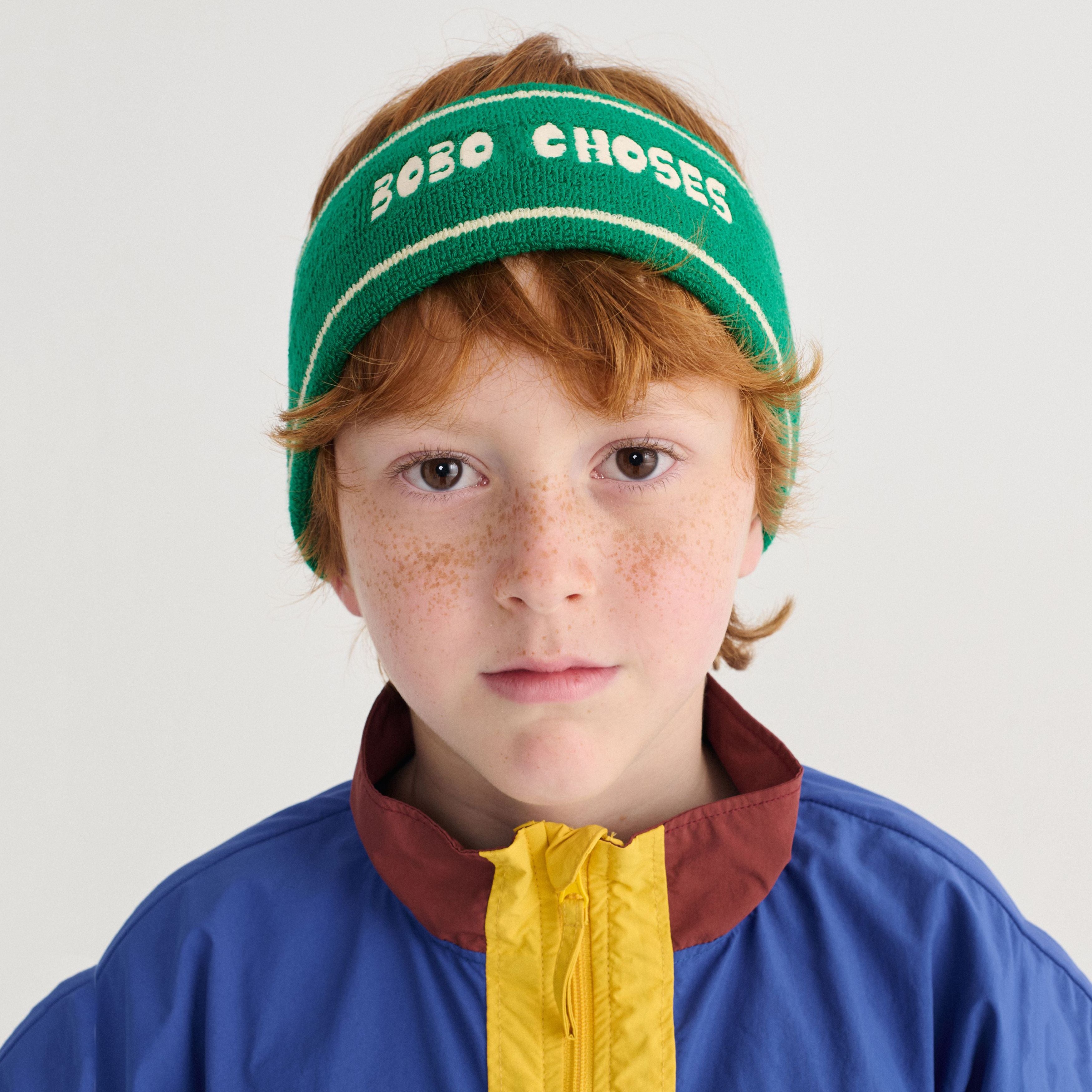 Boys & Girls Green Logo Headband