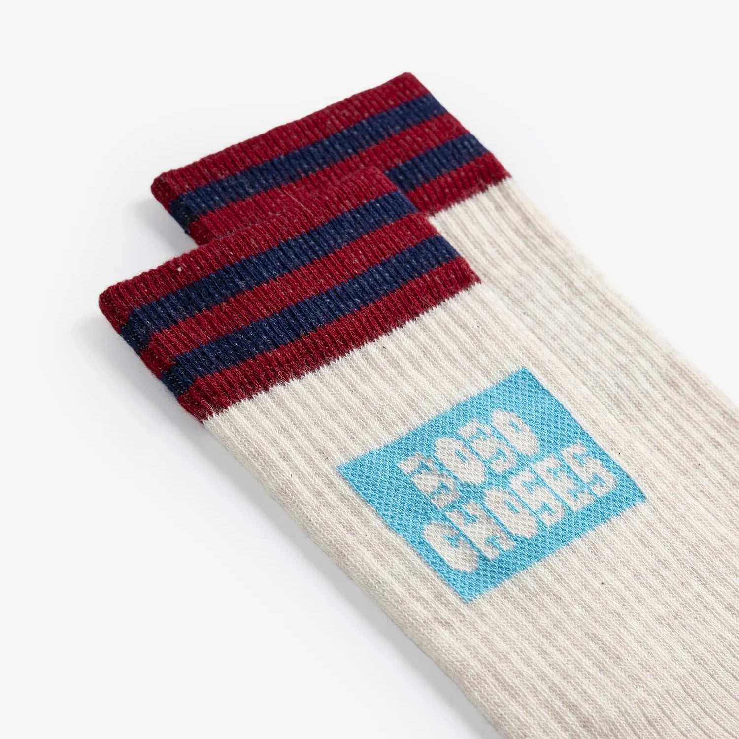 Women Beige Logo Cotton Socks