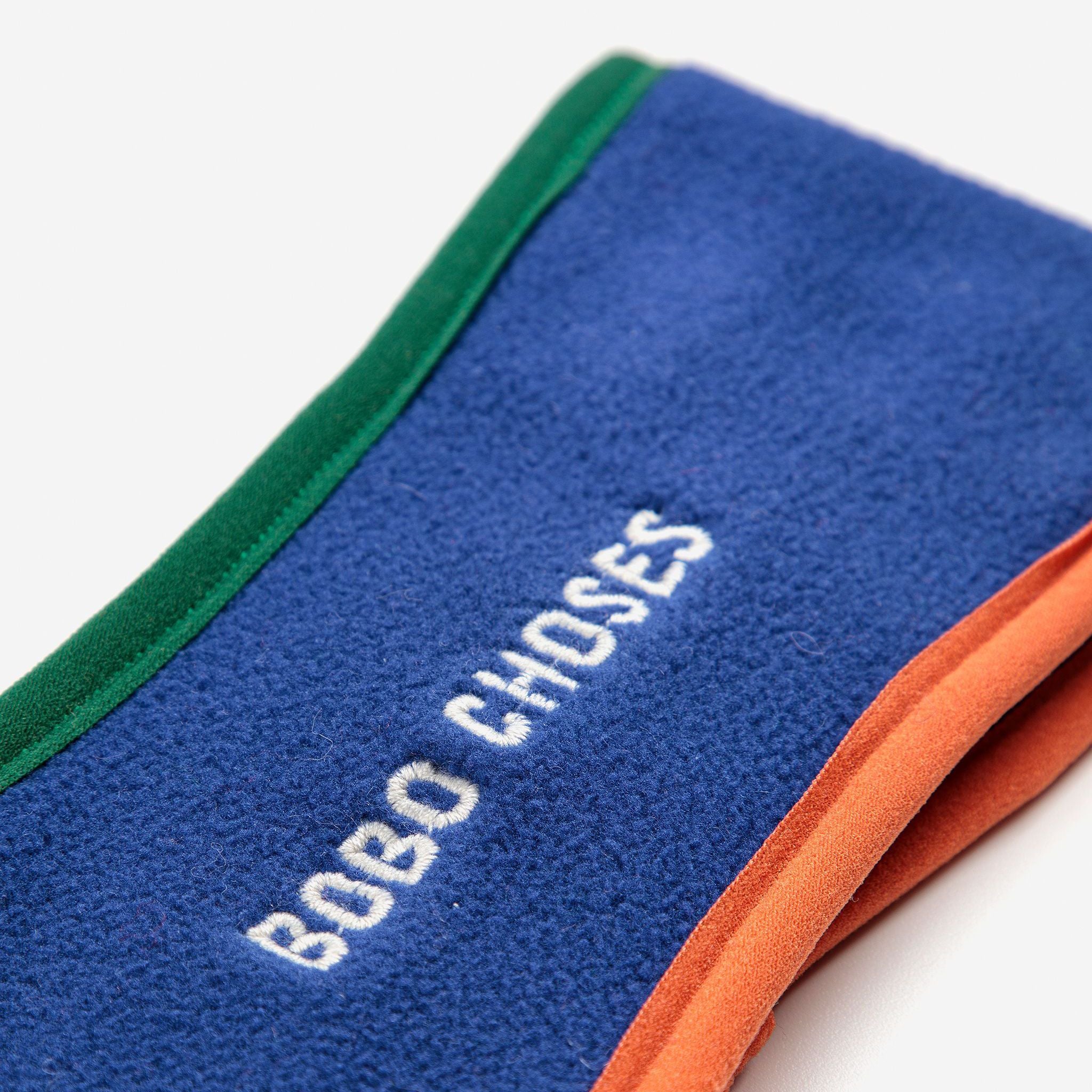 Boys Blue Embroidered Logo Headband