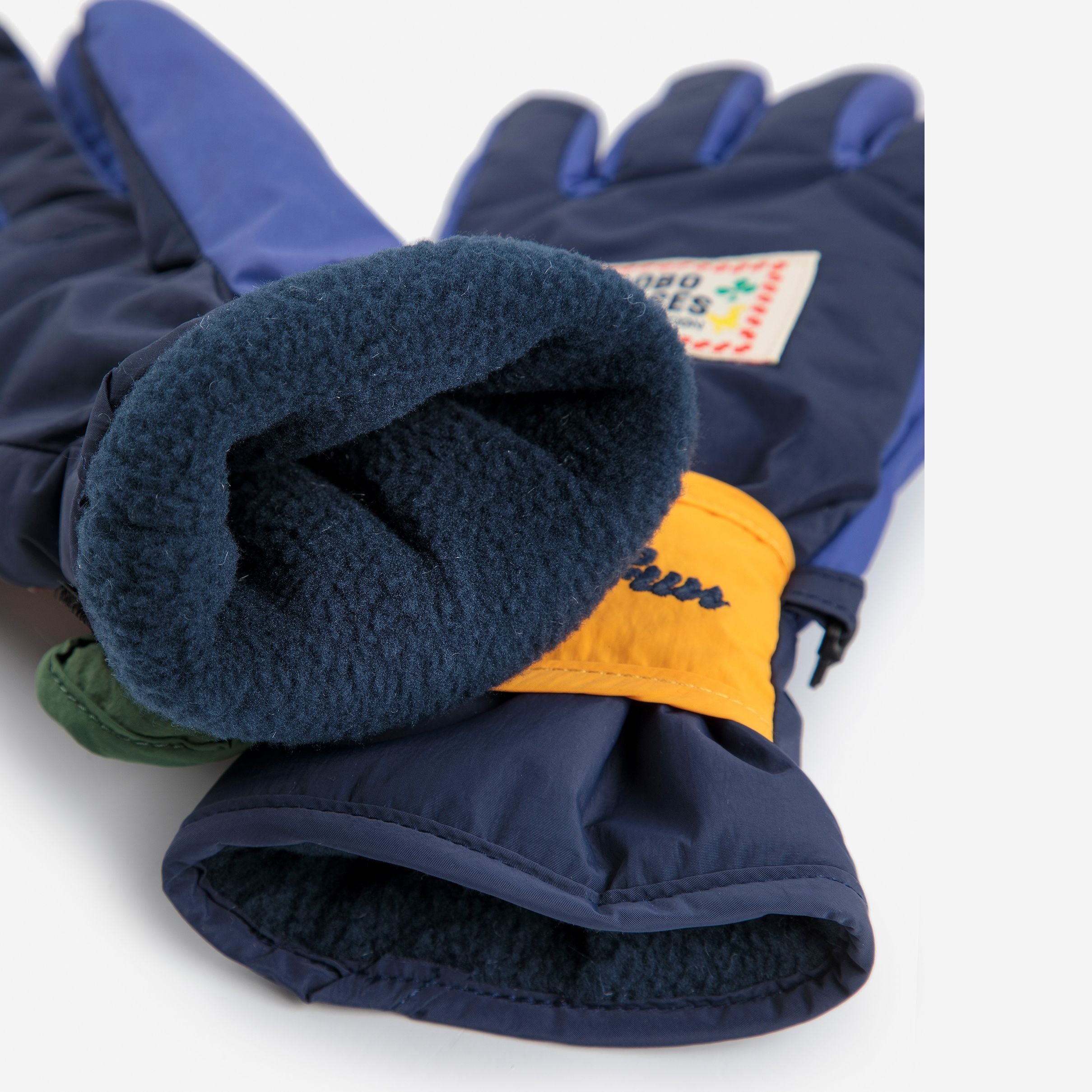 Boys Blue Ski Gloves