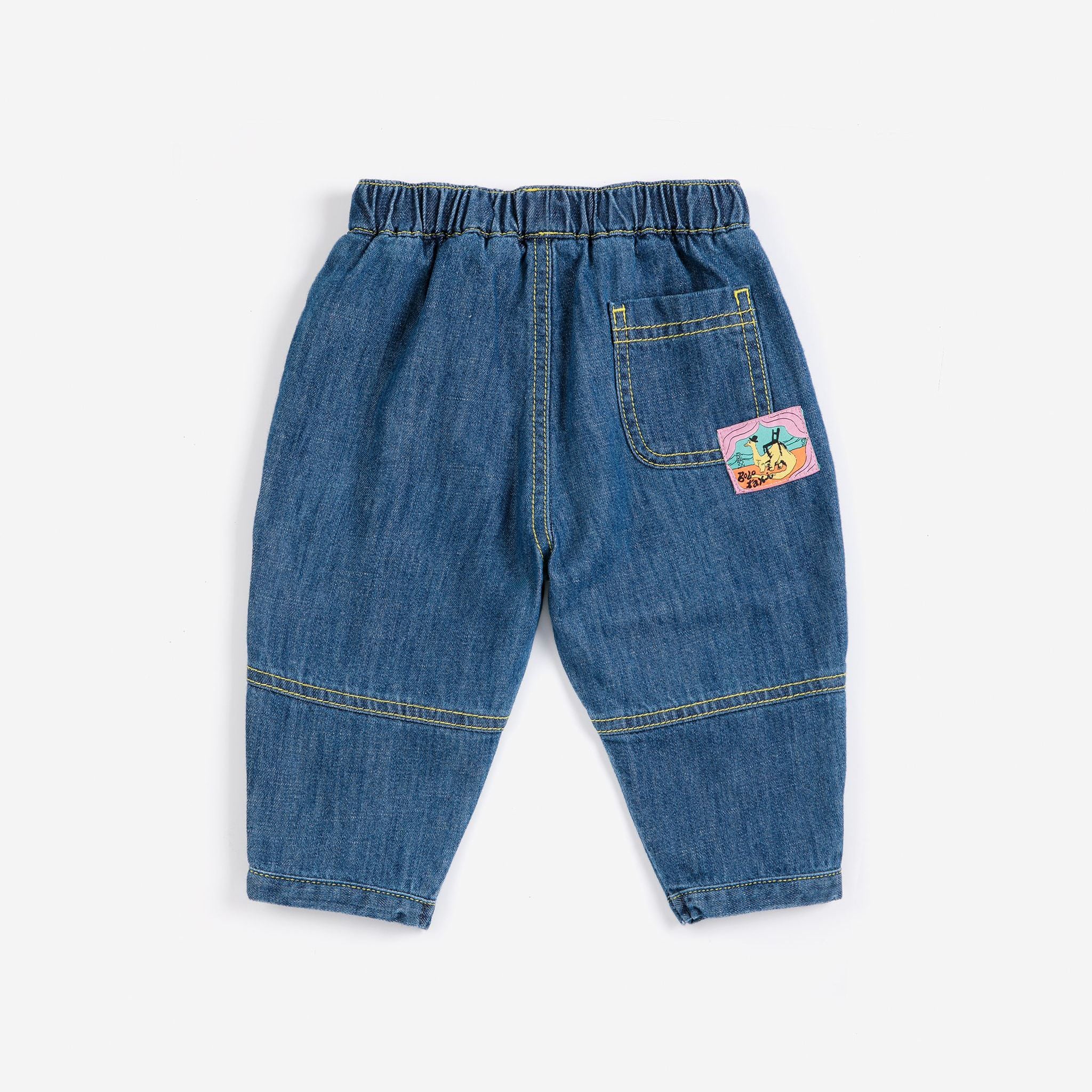 Baby Boys & Girls Blue Denim Trousers