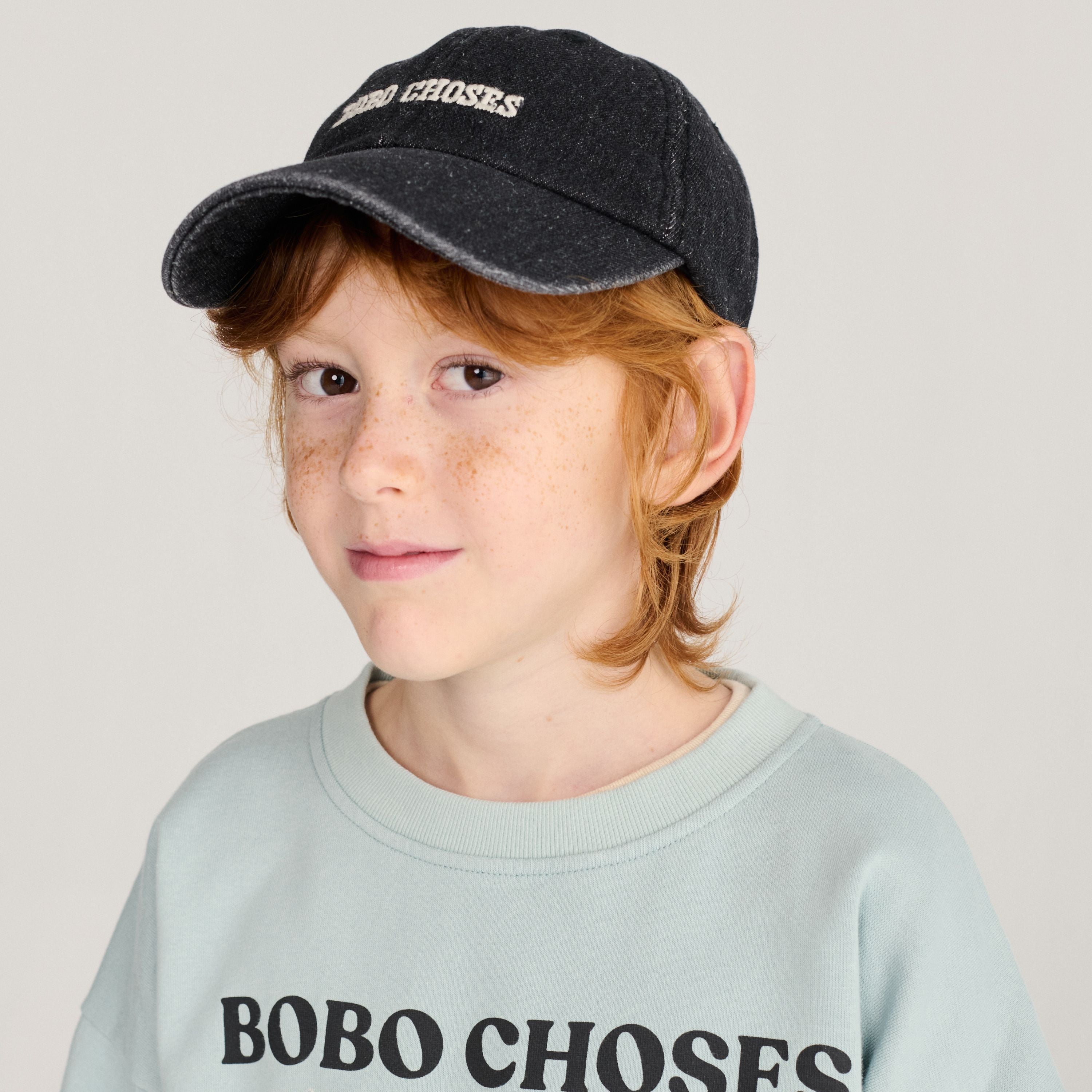 Boys & Girls Black Logo Cap