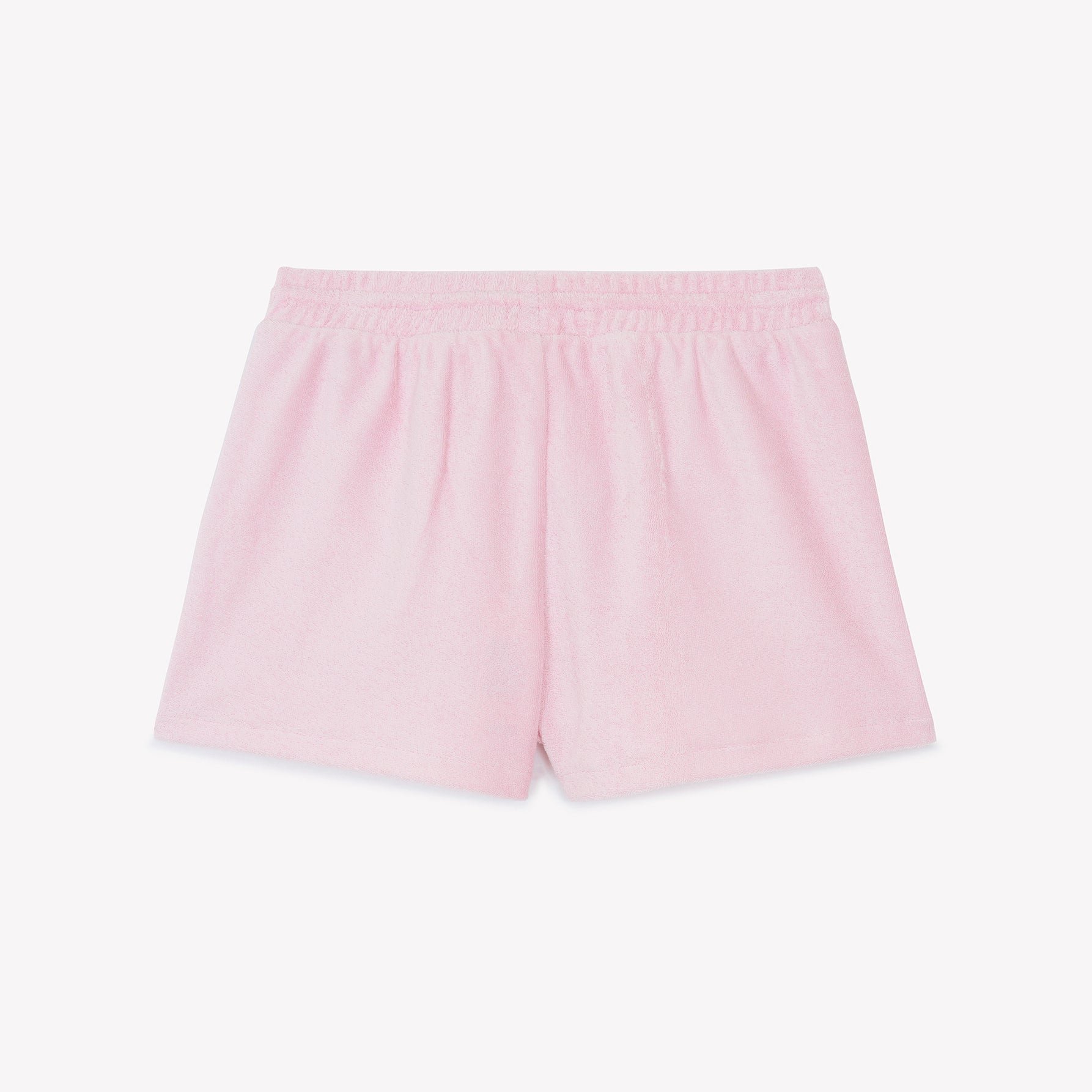 Girls Pink Cotton Shorts