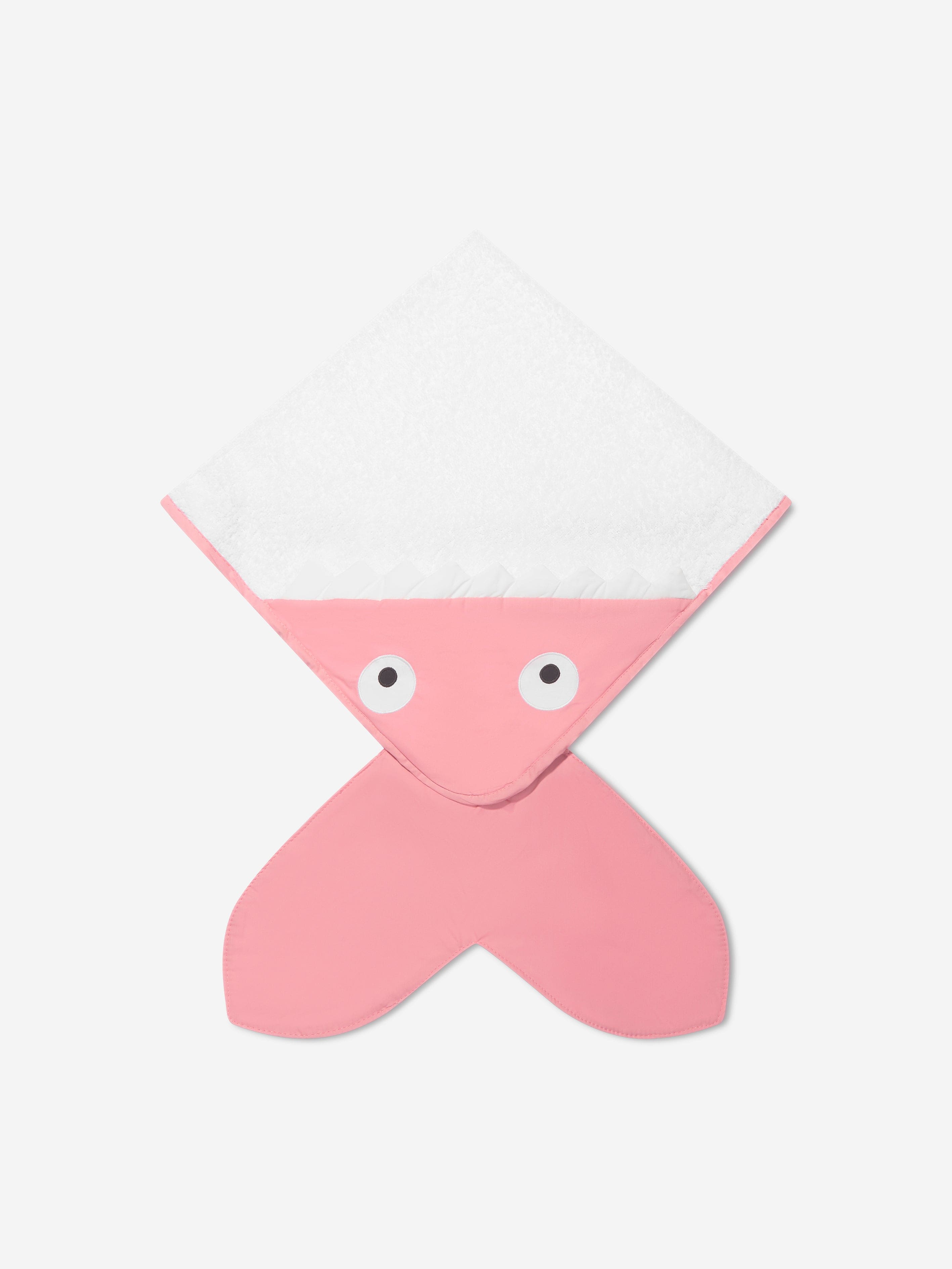 Baby Bites Baby Girls Towel in Pink